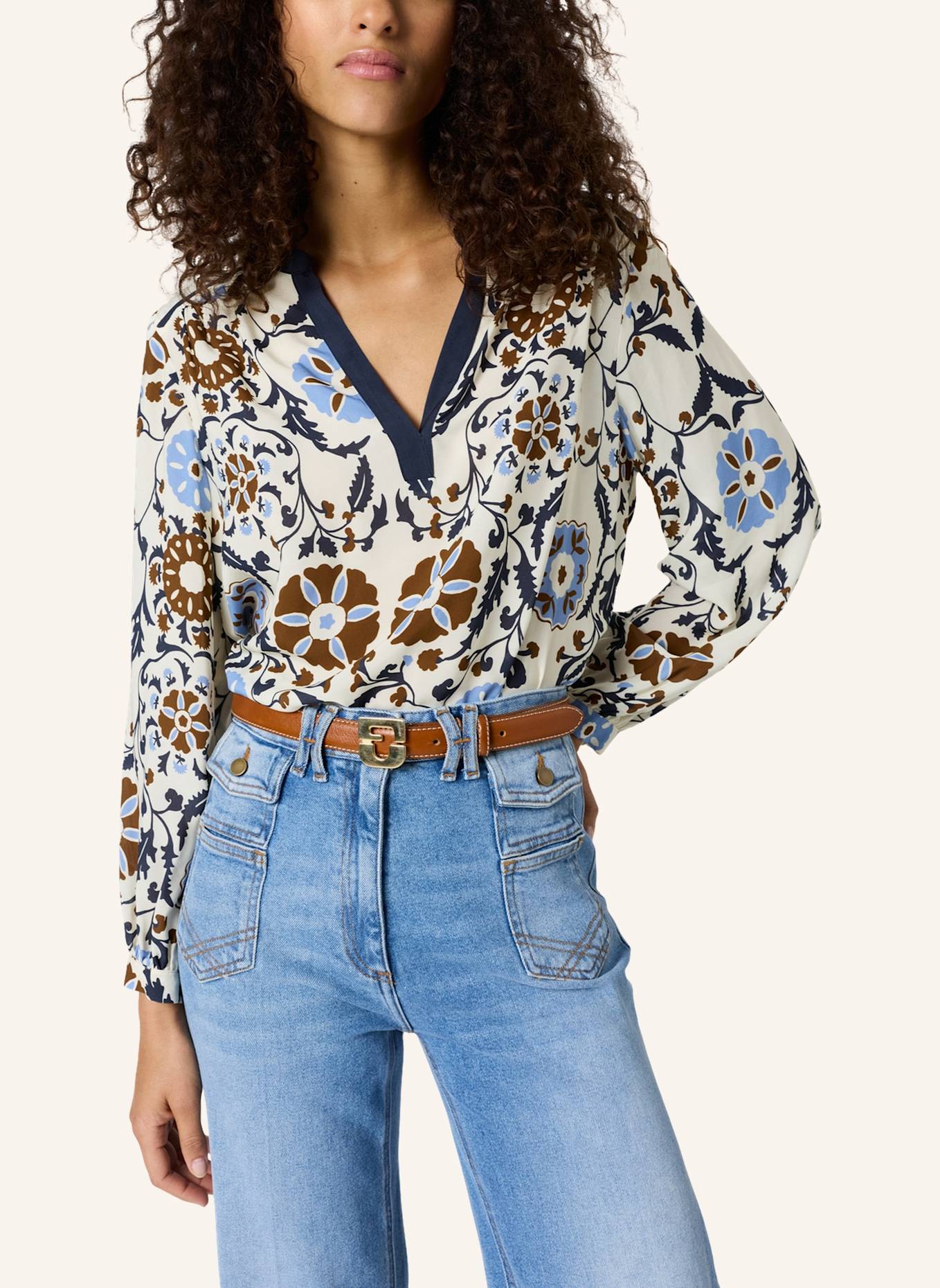GERARD DAREL Bluse CRYSTELLE: ECRU