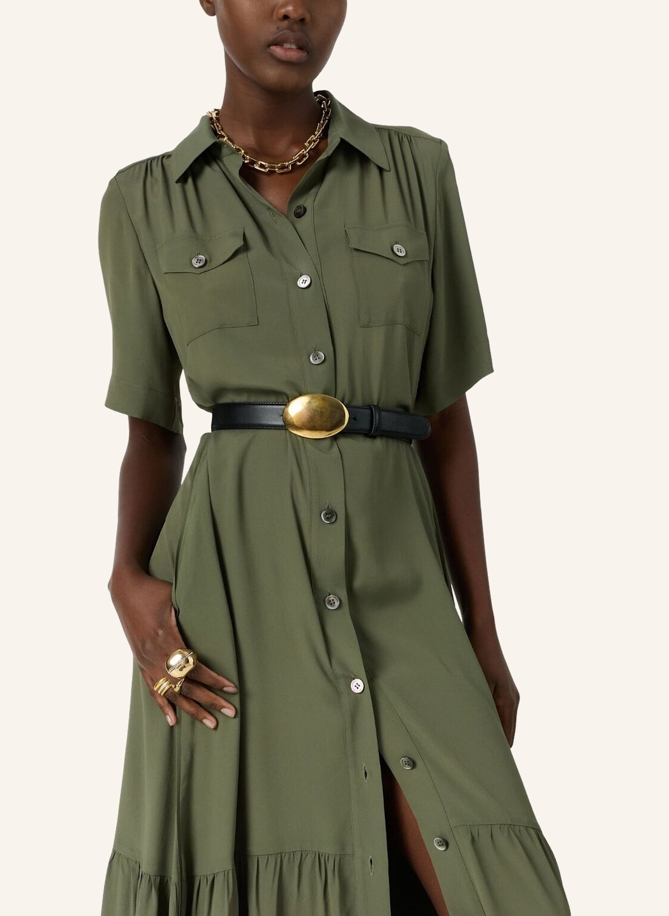 GERARD DAREL Kleid RAINA: GRÜN