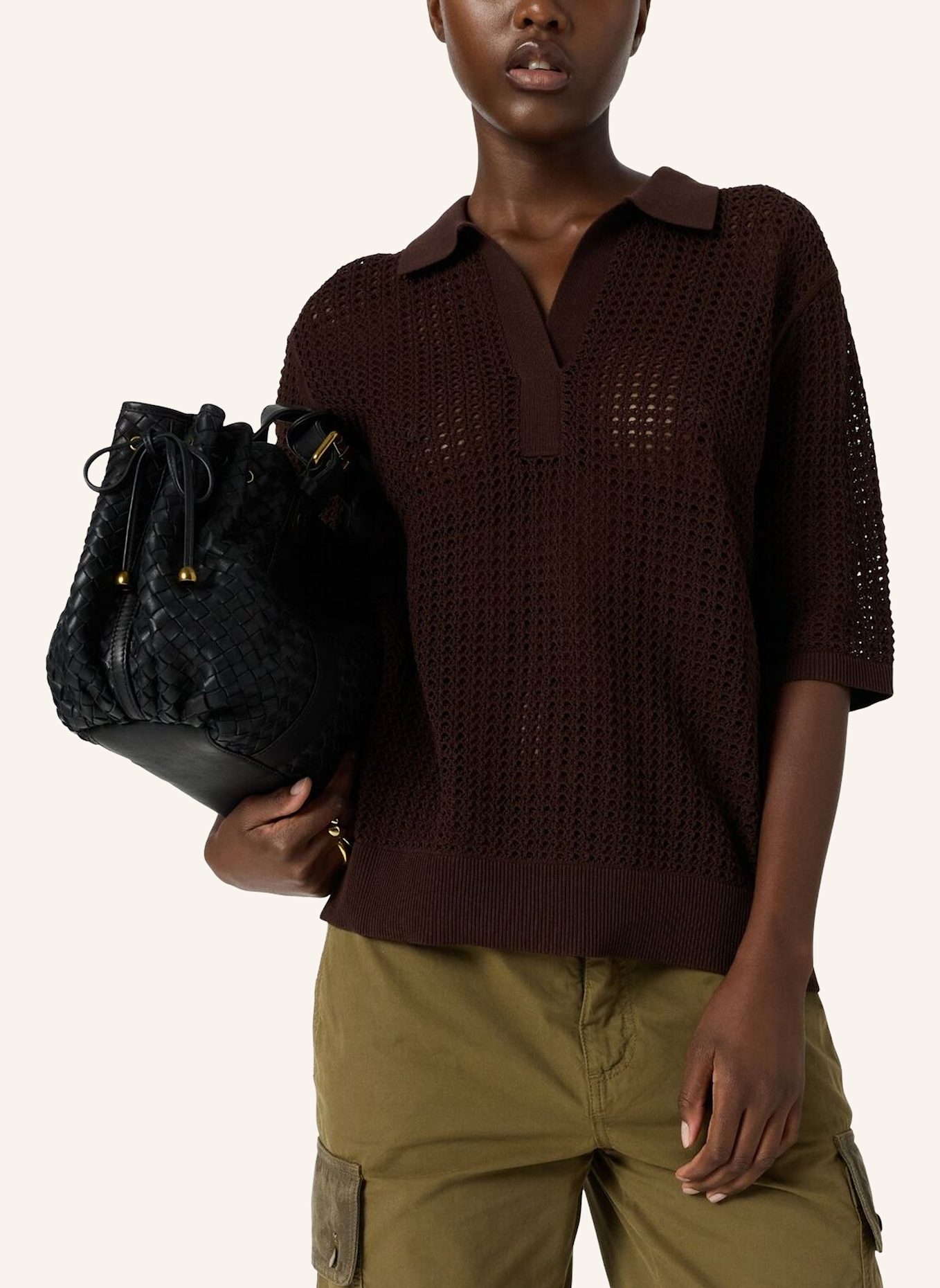 GERARD DAREL Pullover LIANNE: BRAUN