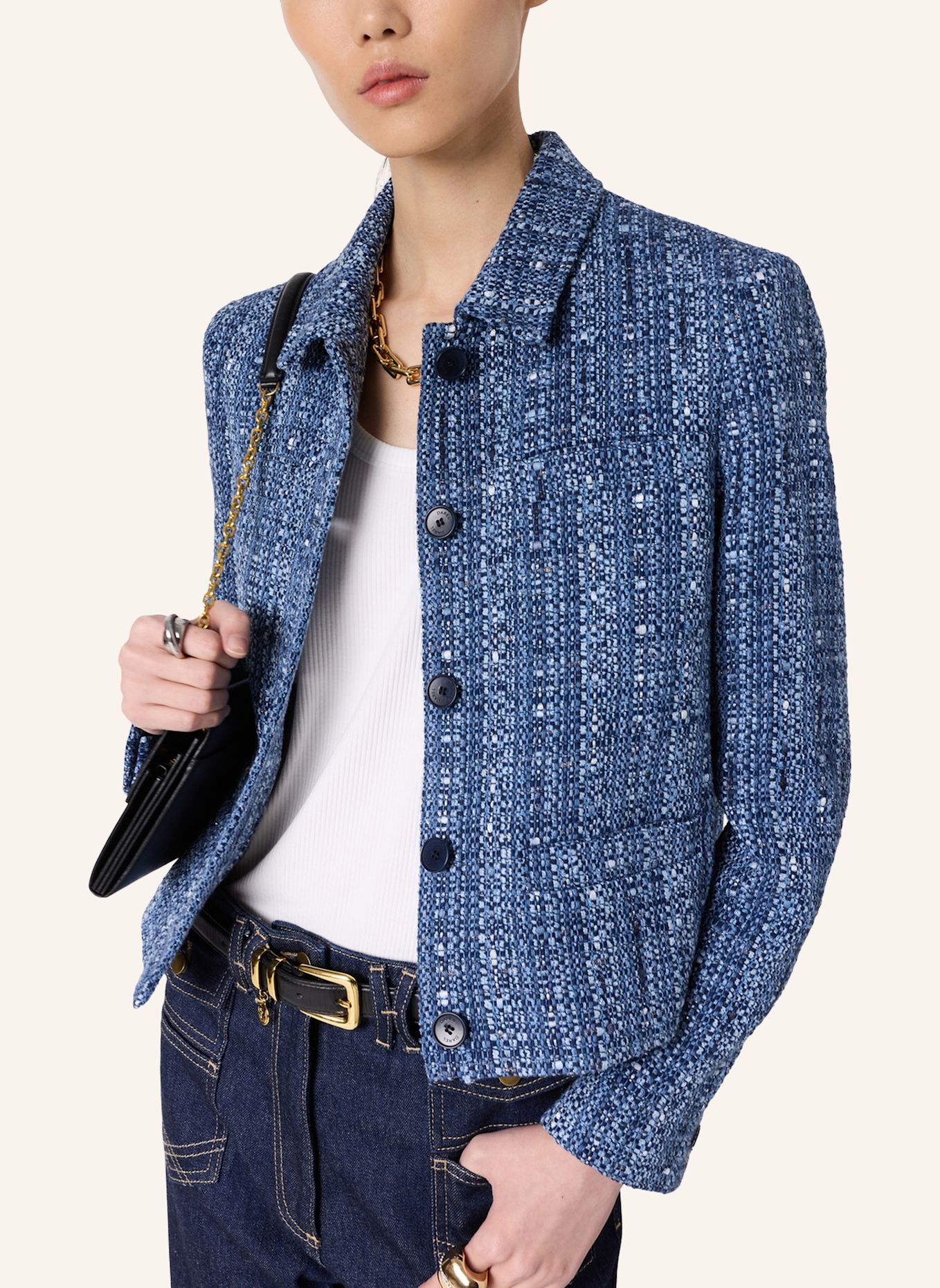GERARD DAREL Jacke TAHLIA: BLAU