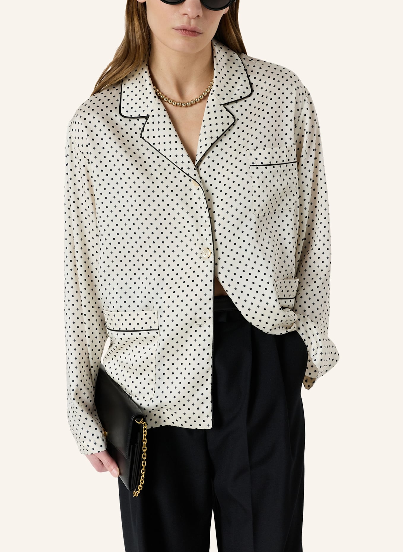 GERARD DAREL Bluse CRISTINA: ECRU