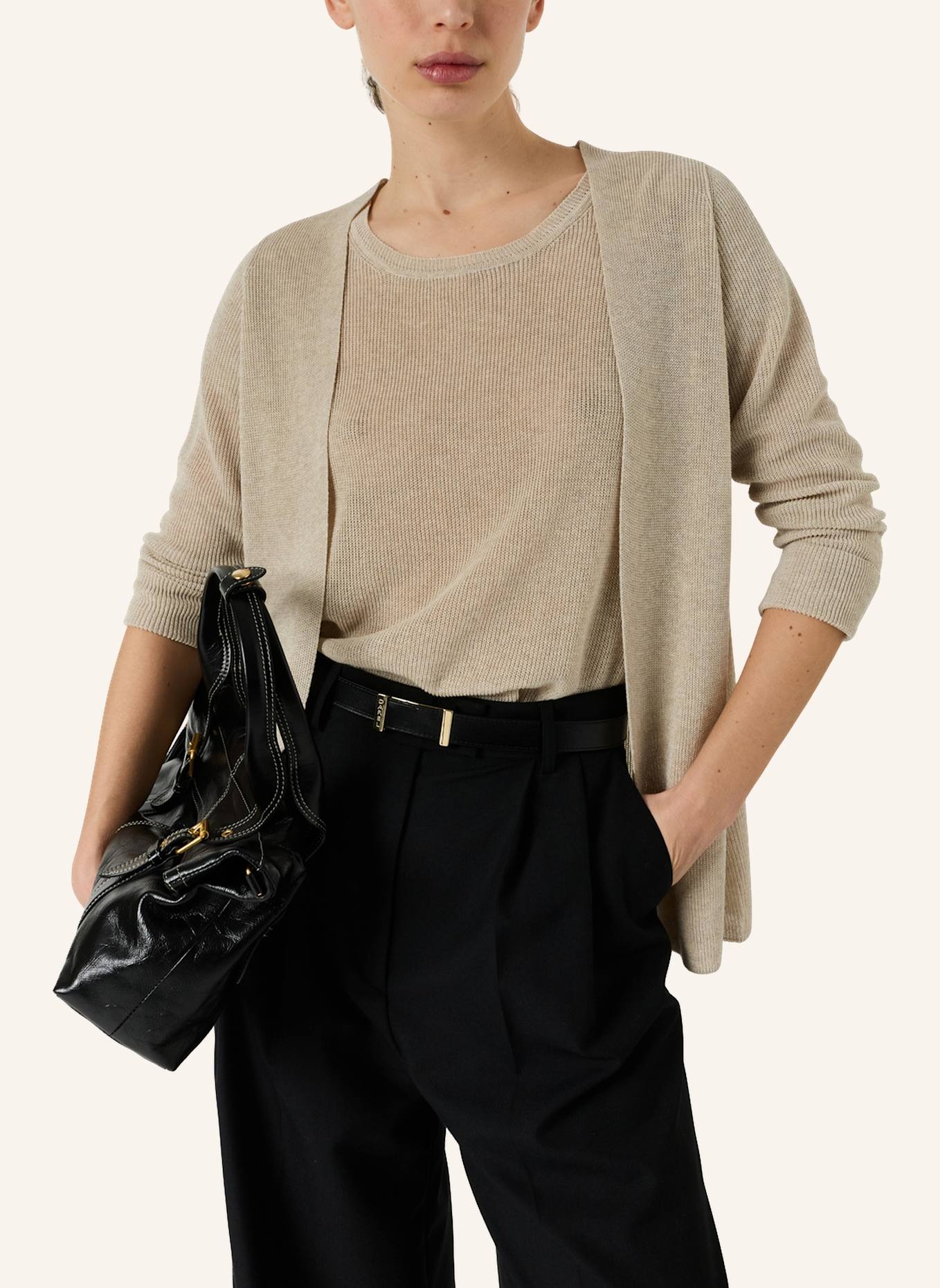 GERARD DAREL Strickjacke LORINA: CREME