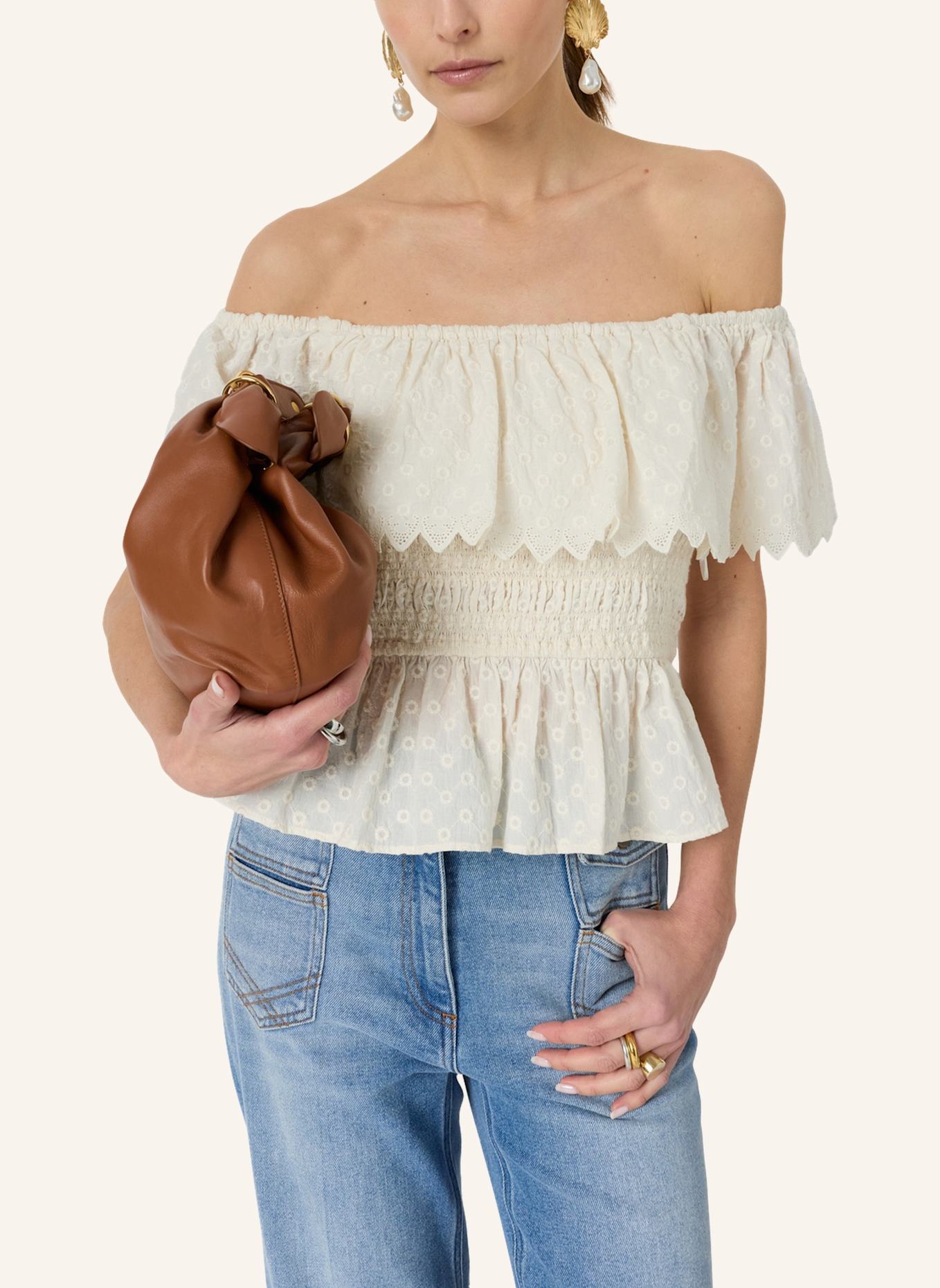 GERARD DAREL Top CISSY: WEISS