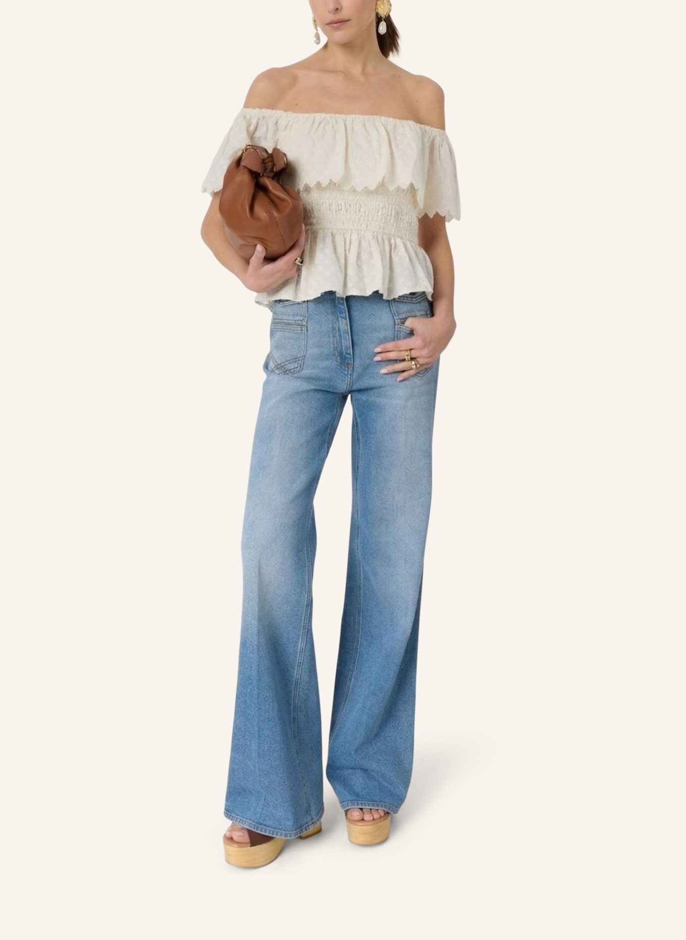 GERARD DAREL Top CISSY: WEISS