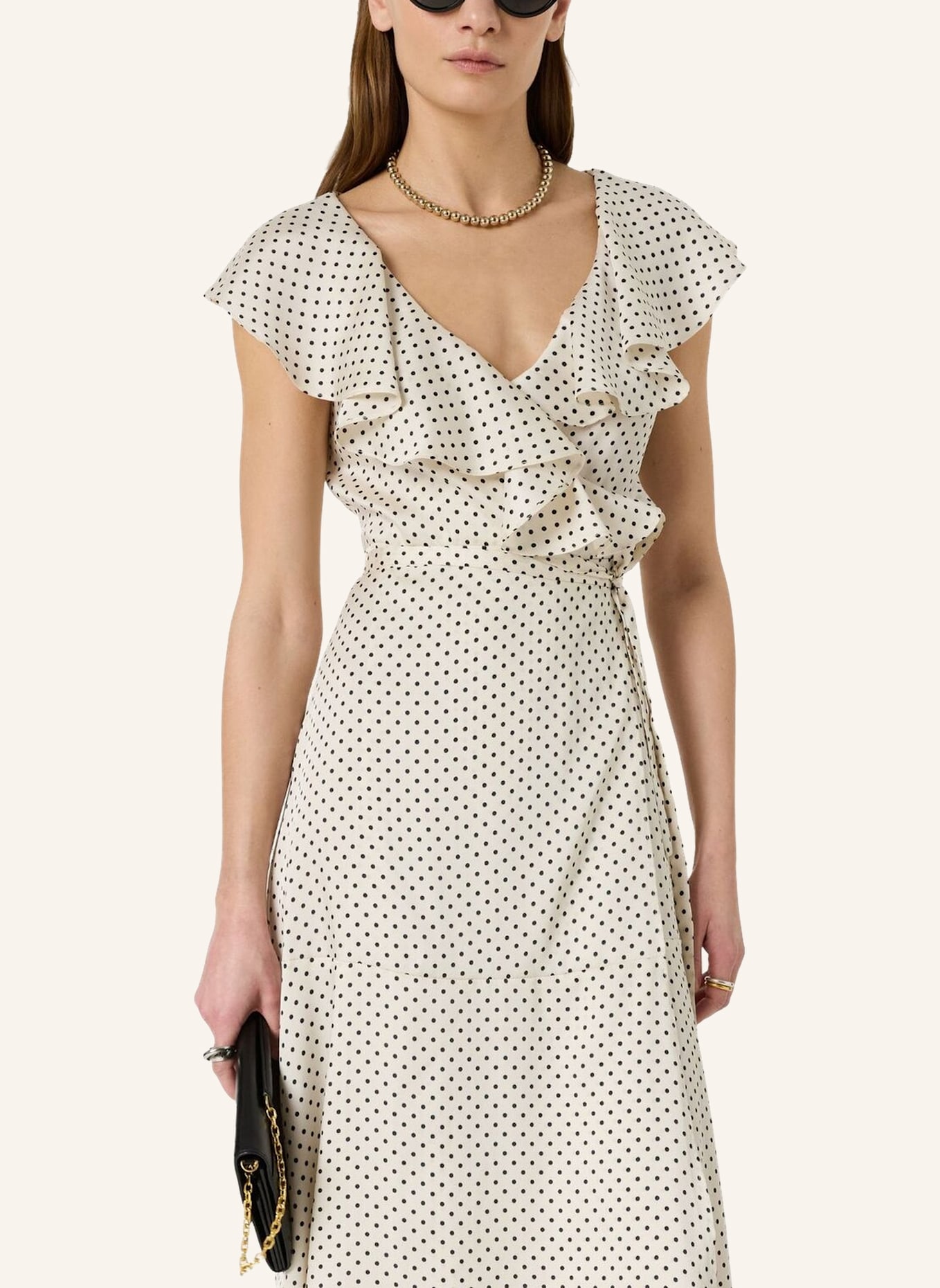 GERARD DAREL Kleid RIKA: ECRU
