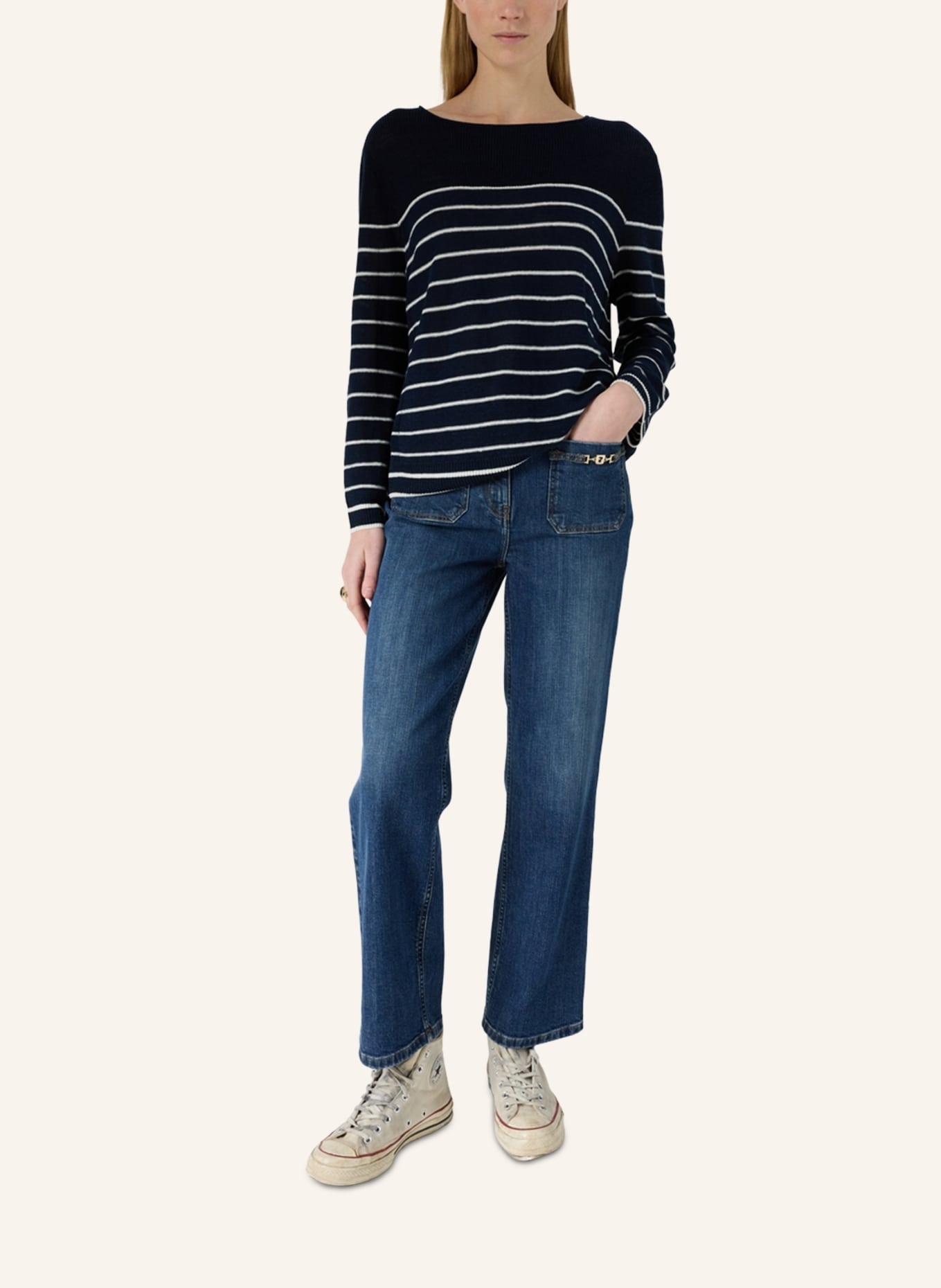 GERARD DAREL Pullover LEVIA: DUNKELBLAU