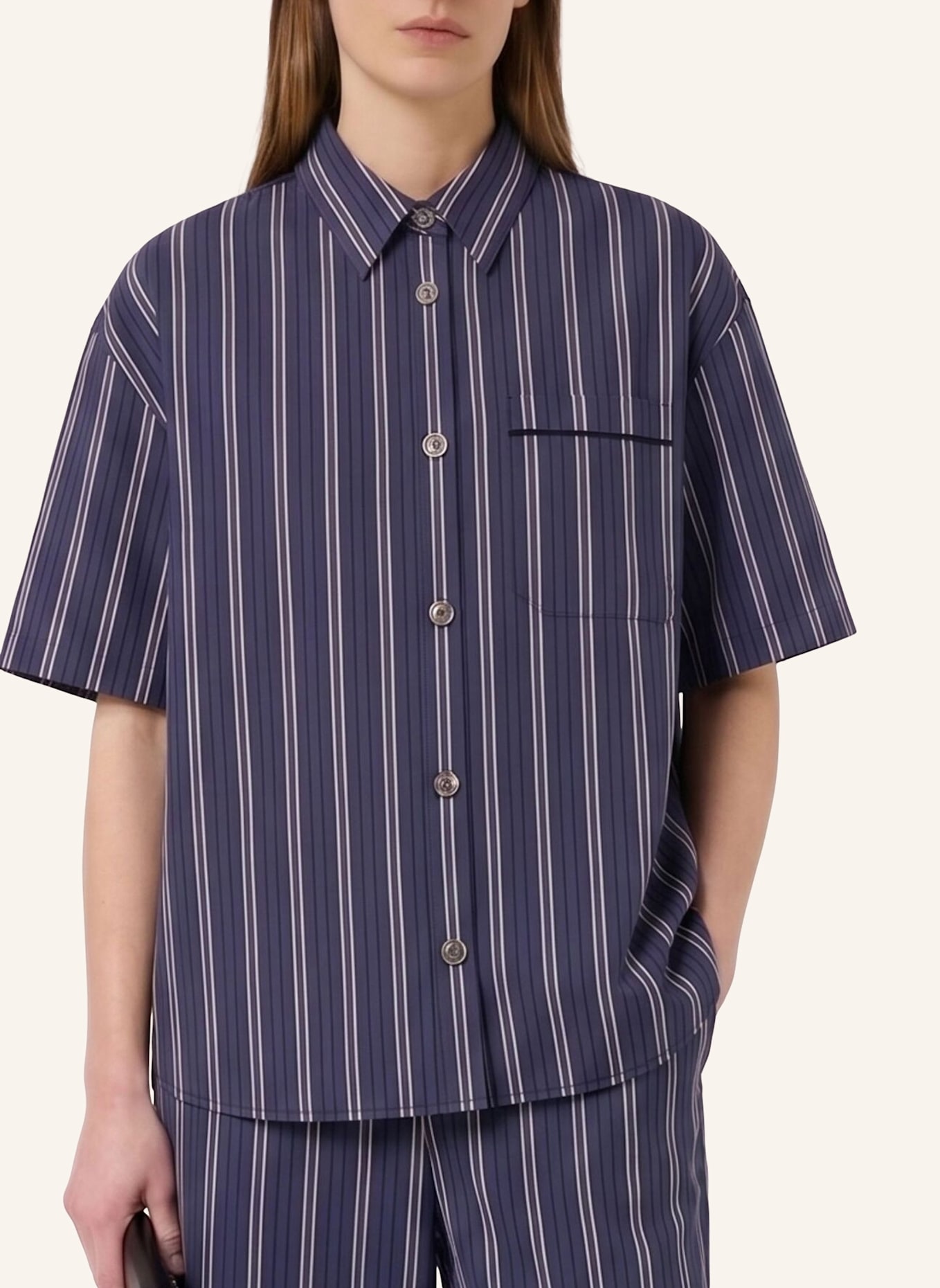 GERARD DAREL Bluse CALLYA: DUNKELBLAU