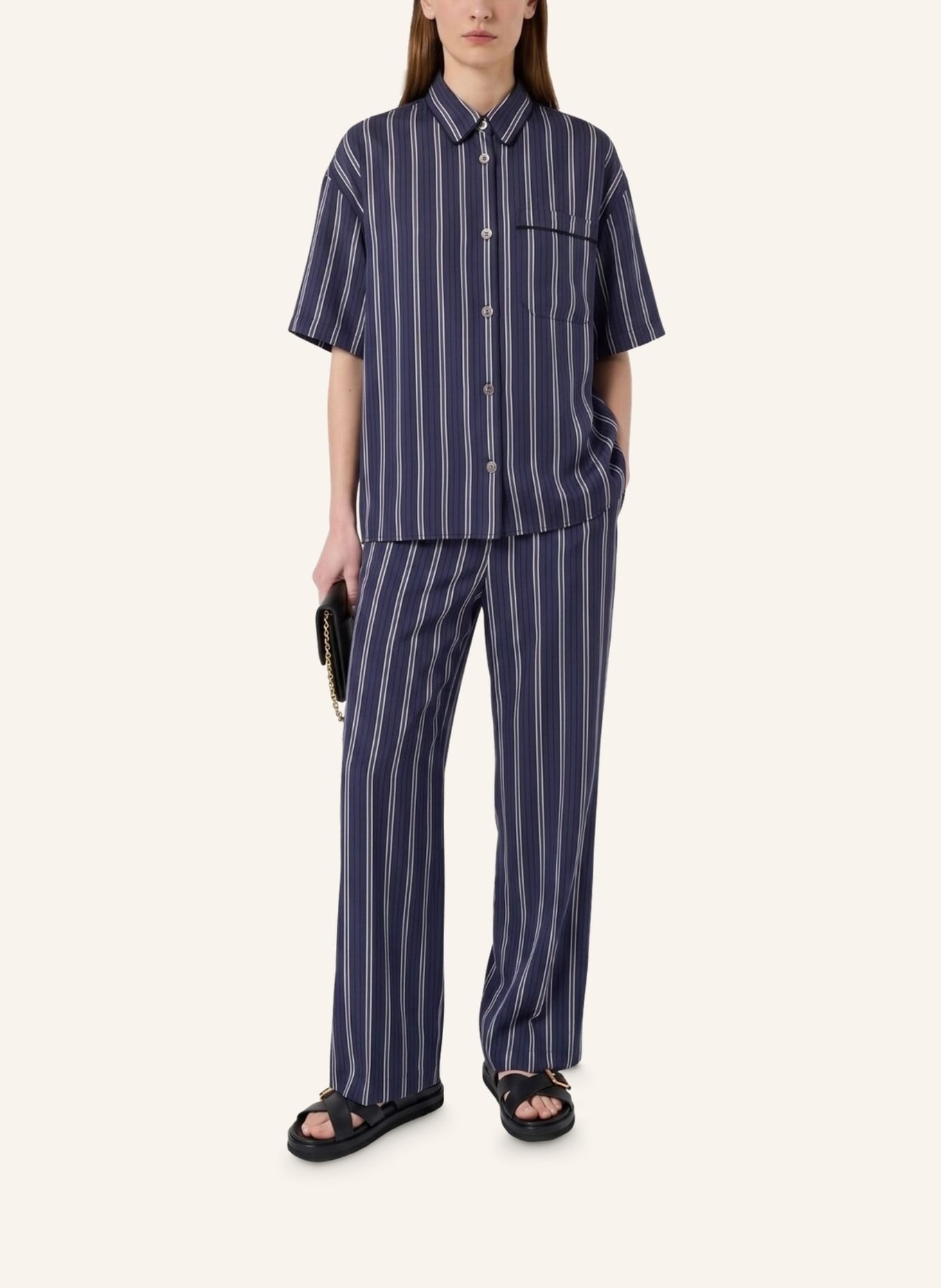GERARD DAREL Bluse CALLYA: DUNKELBLAU