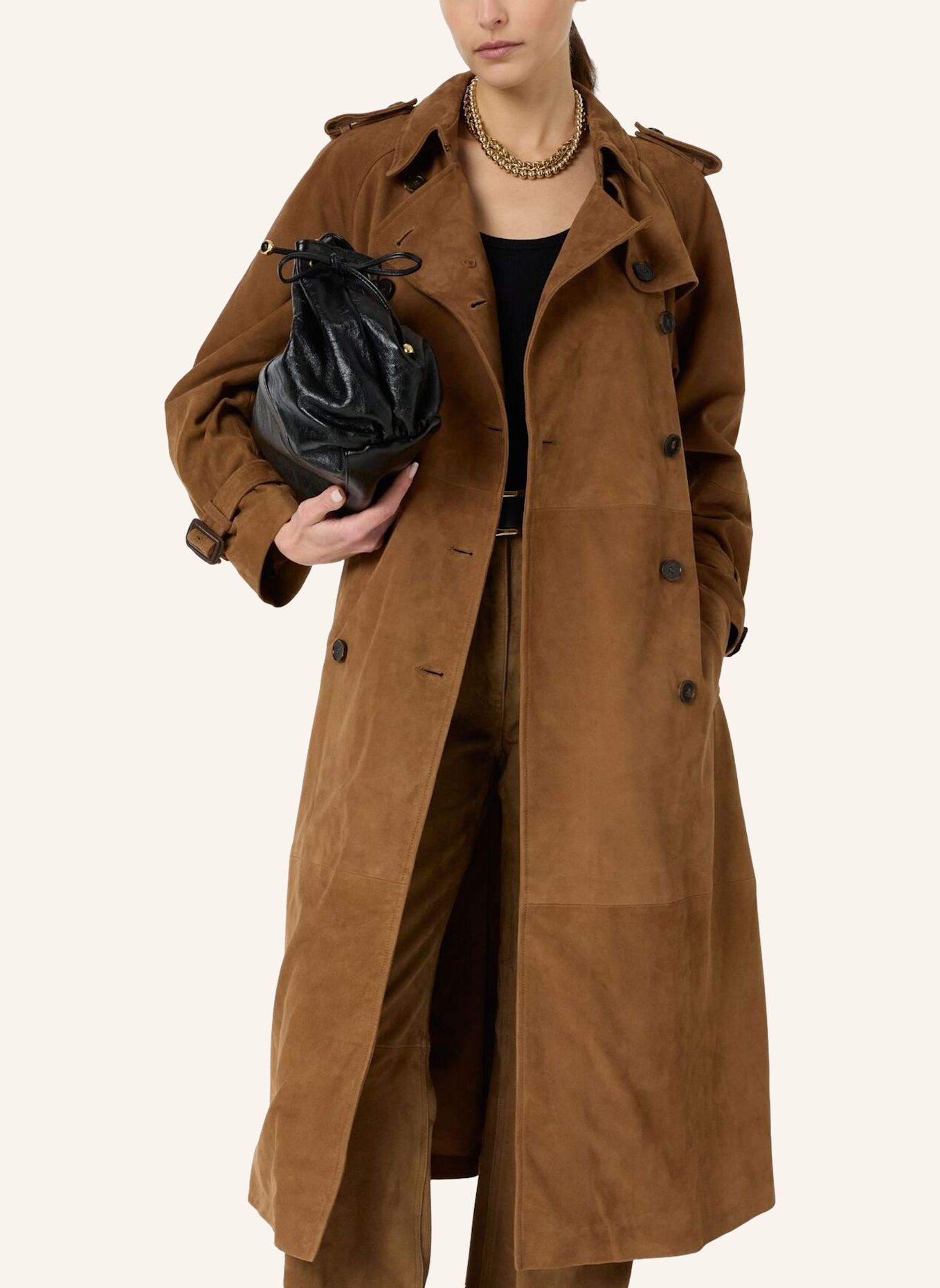 GERARD DAREL Trenchcoat JUDY: BRAUN