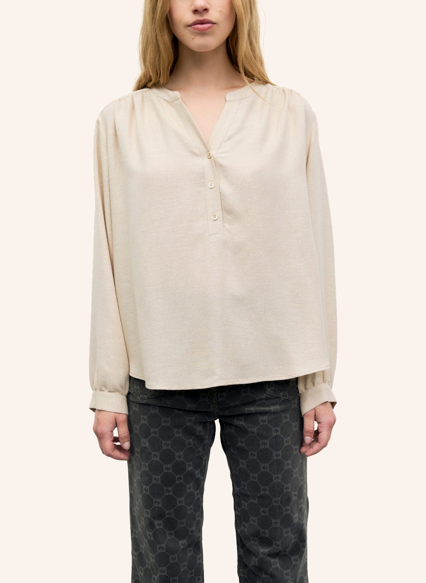GERARD DAREL Bluse LISET: BEIGE