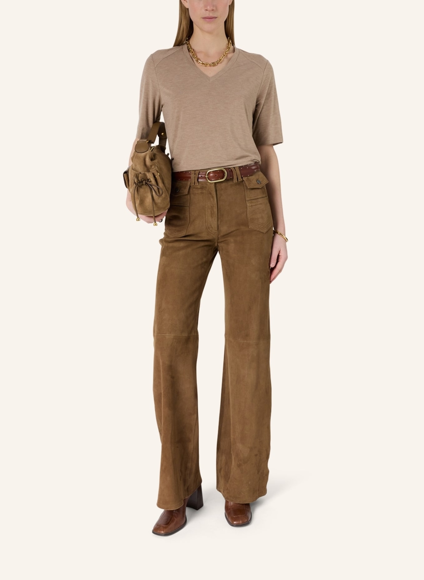 GERARD DAREL T-Shirt MALVINE: BRAUN