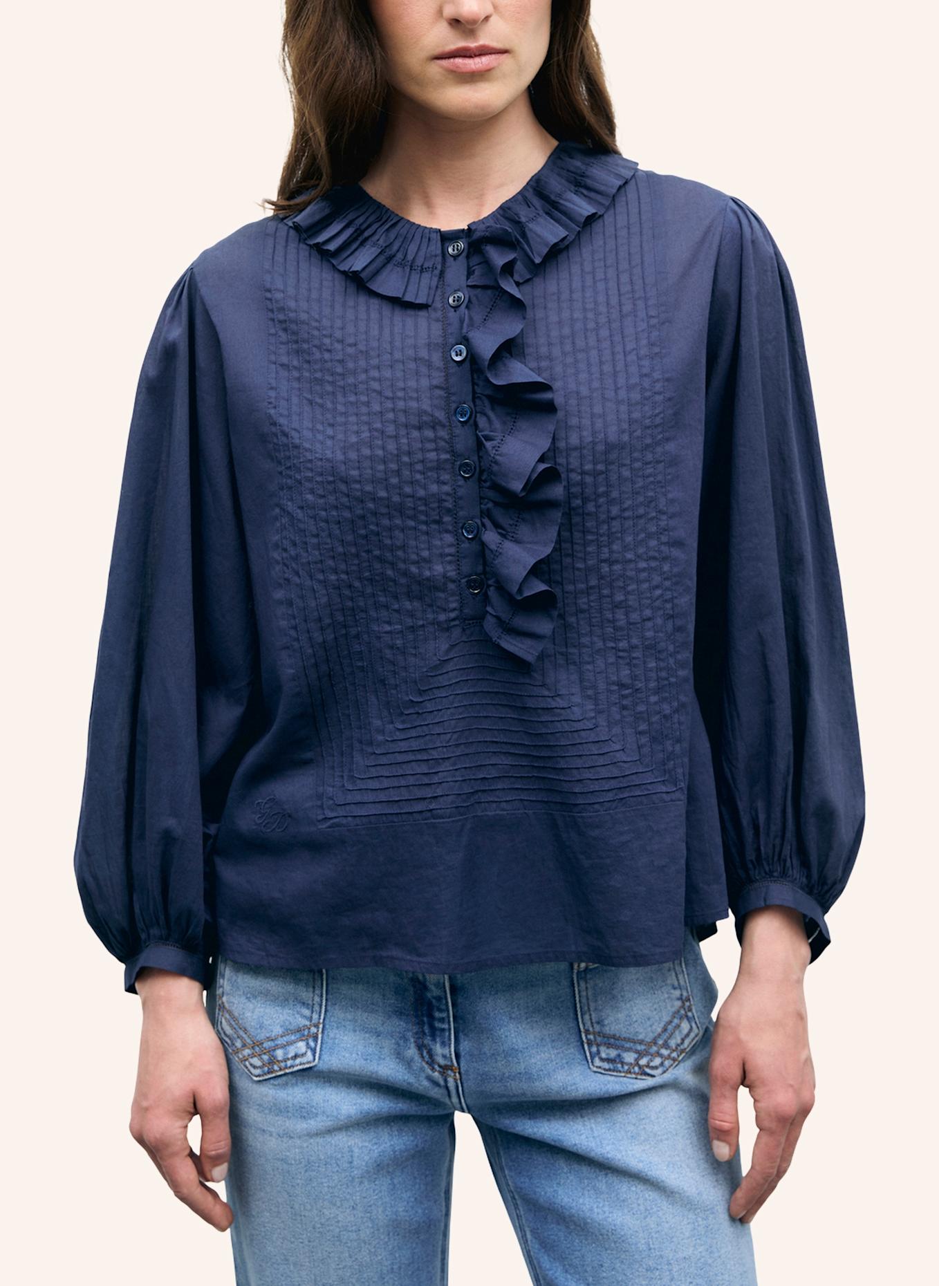 GERARD DAREL Bluse LEONE: DUNKELBLAU