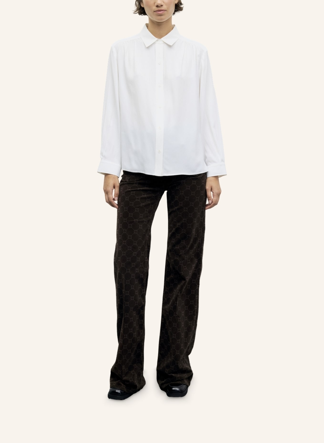 GERARD DAREL Bluse mit Seide: ECRU