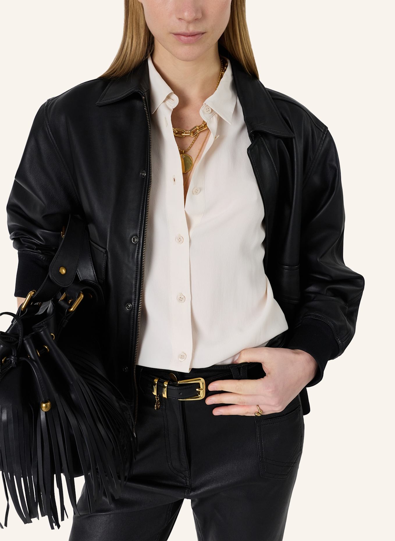 GERARD DAREL Bluse CIRAE: BEIGE