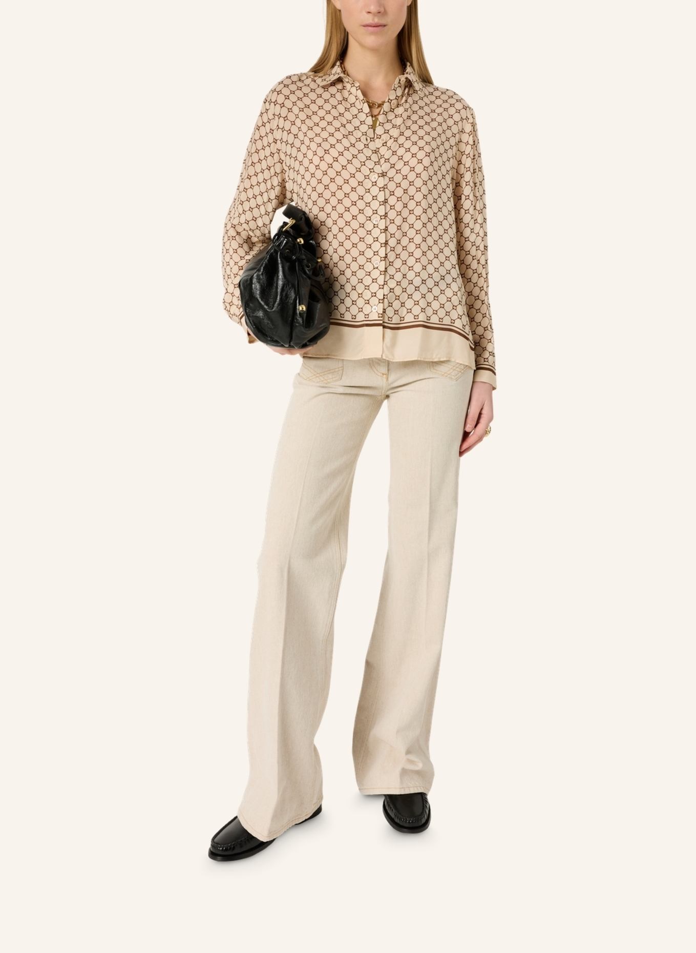 GERARD DAREL Bluse CLARIANE: BEIGE