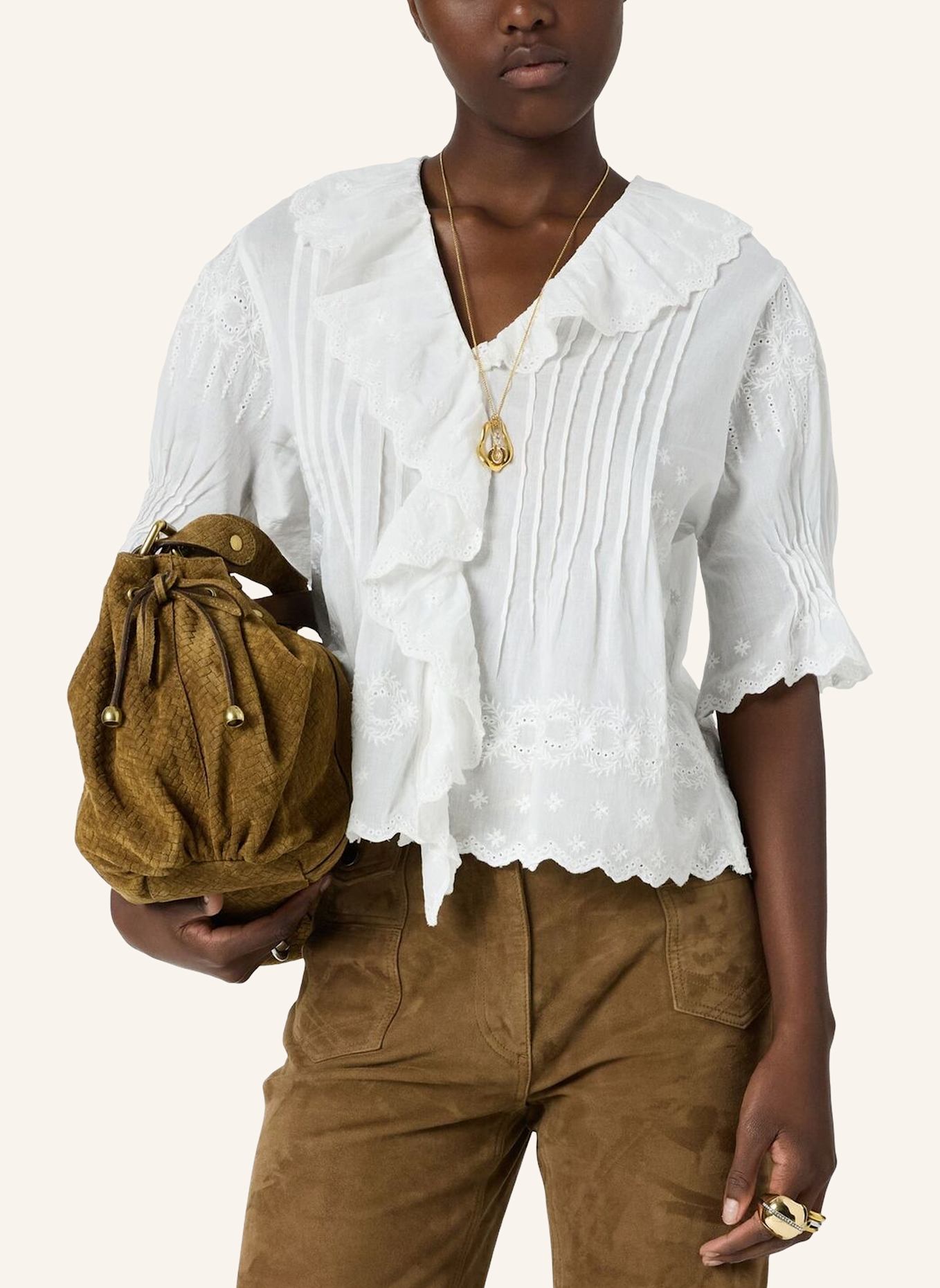 GERARD DAREL Bluse CEYLIA: WEISS