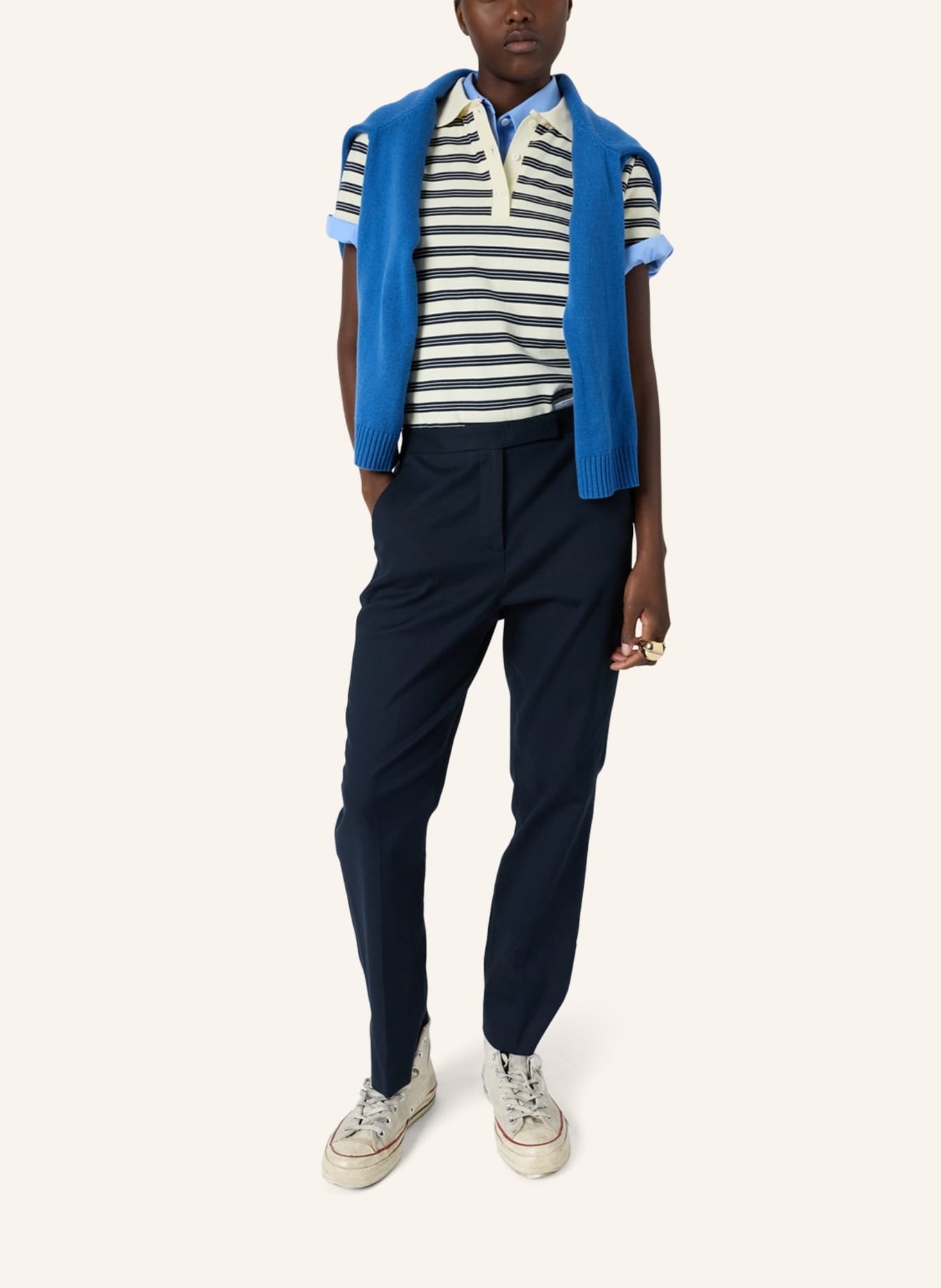 GERARD DAREL Hose AURIA: DUNKELBLAU