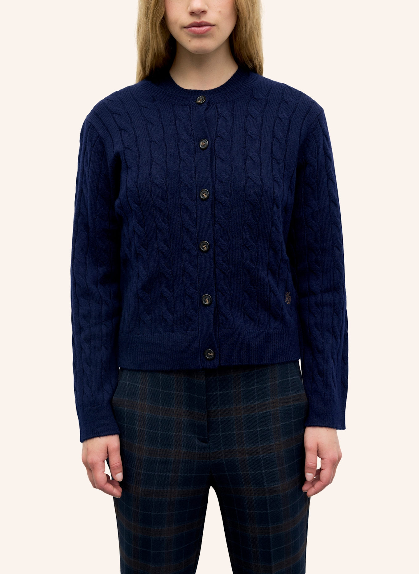 GERARD DAREL Strickjacke RAIZA: DUNKELBLAU