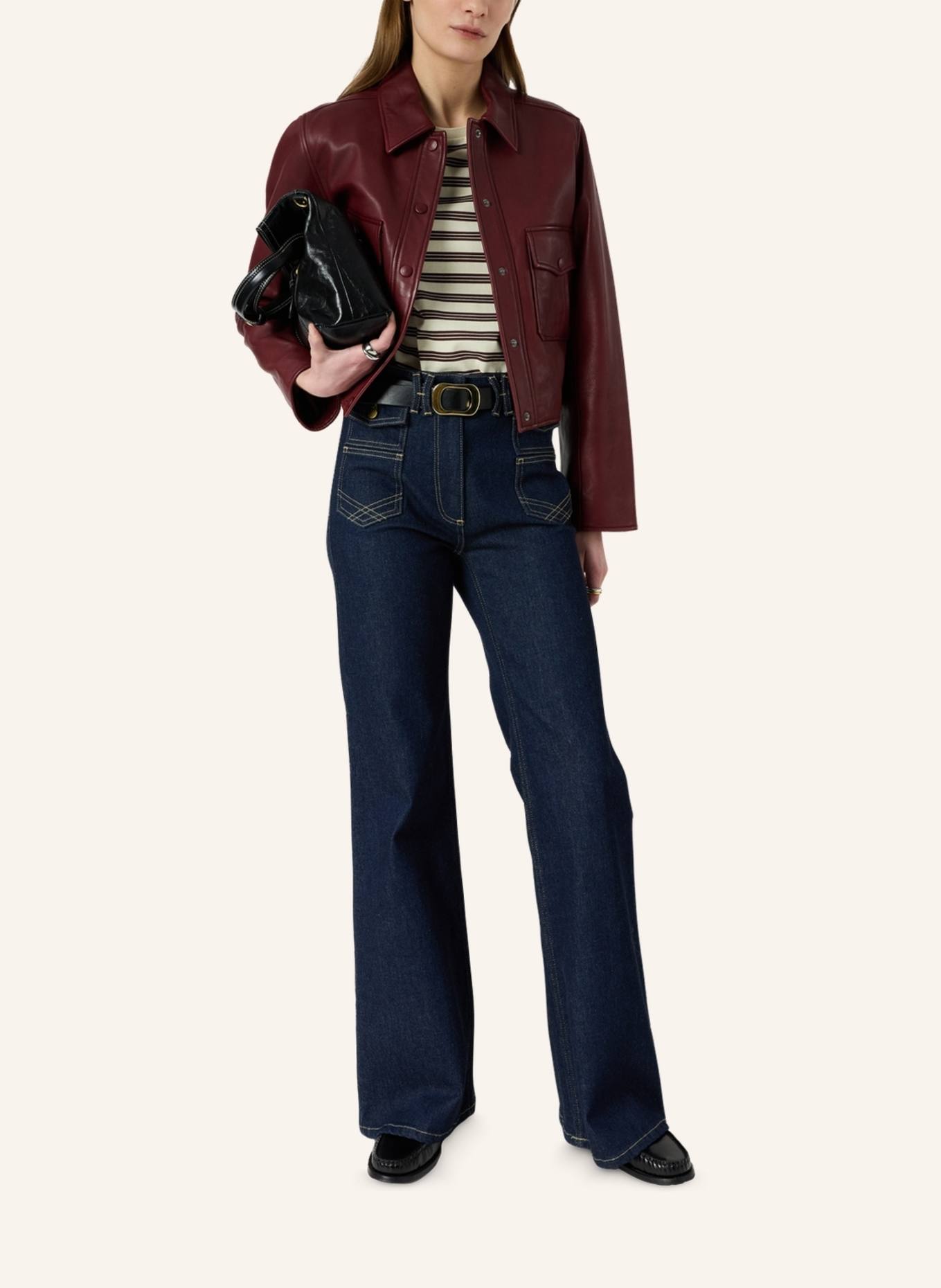 GERARD DAREL Jacke NOEVE: DUNKELROT