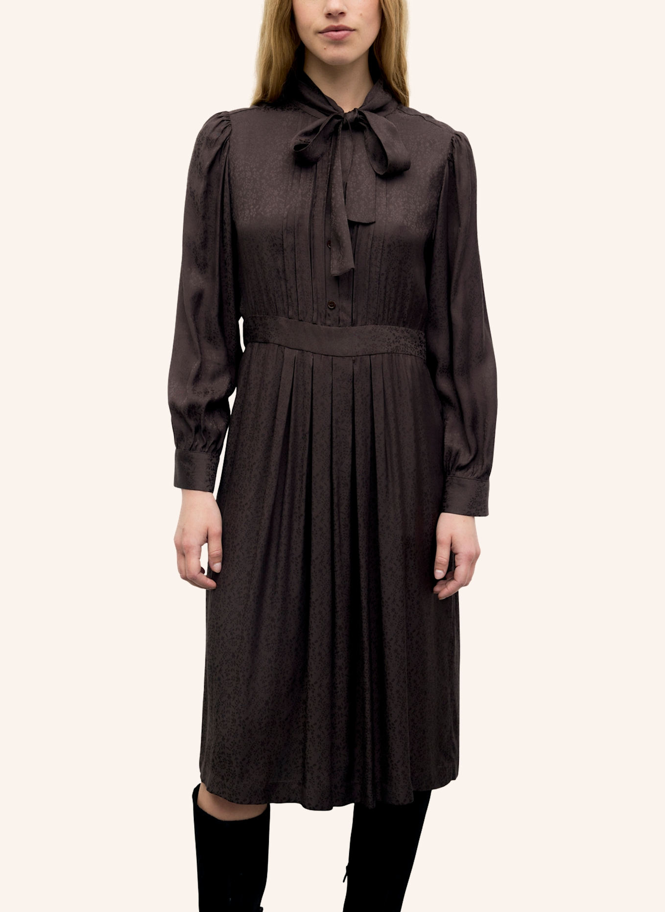 GERARD DAREL Kleid CLEME: HELLBRAUN