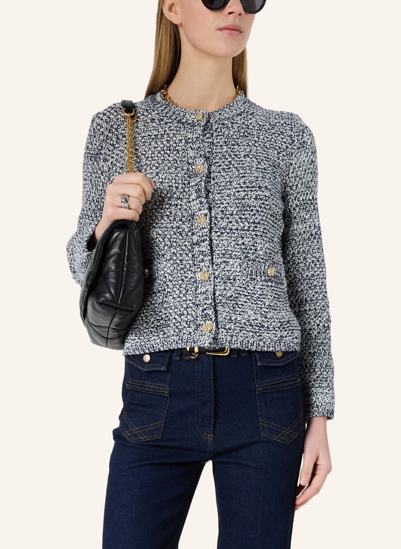 GERARD DAREL Strickjacke LEORA: DUNKELBLAU