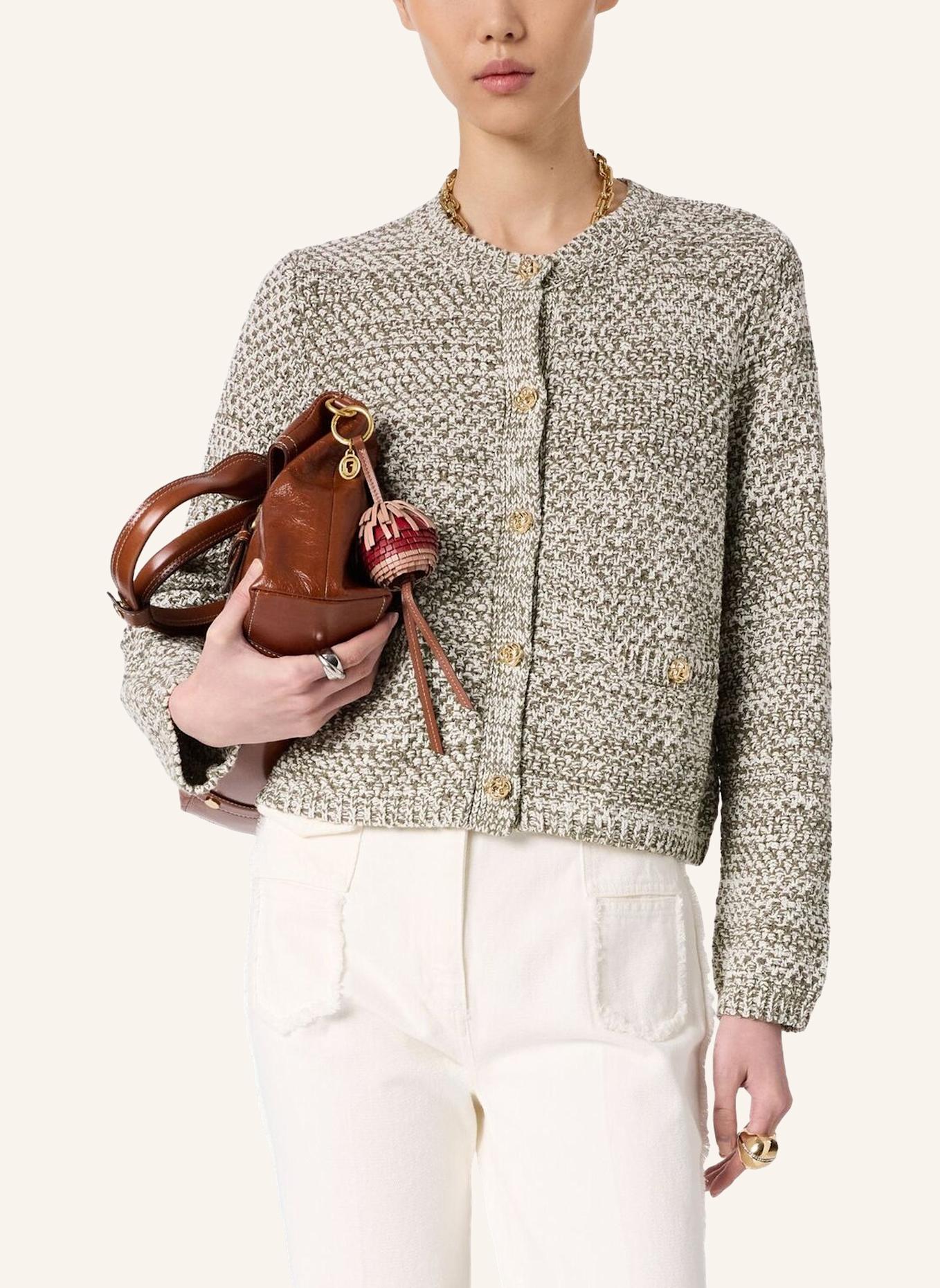 GERARD DAREL Strickjacke LEORA: KHAKI