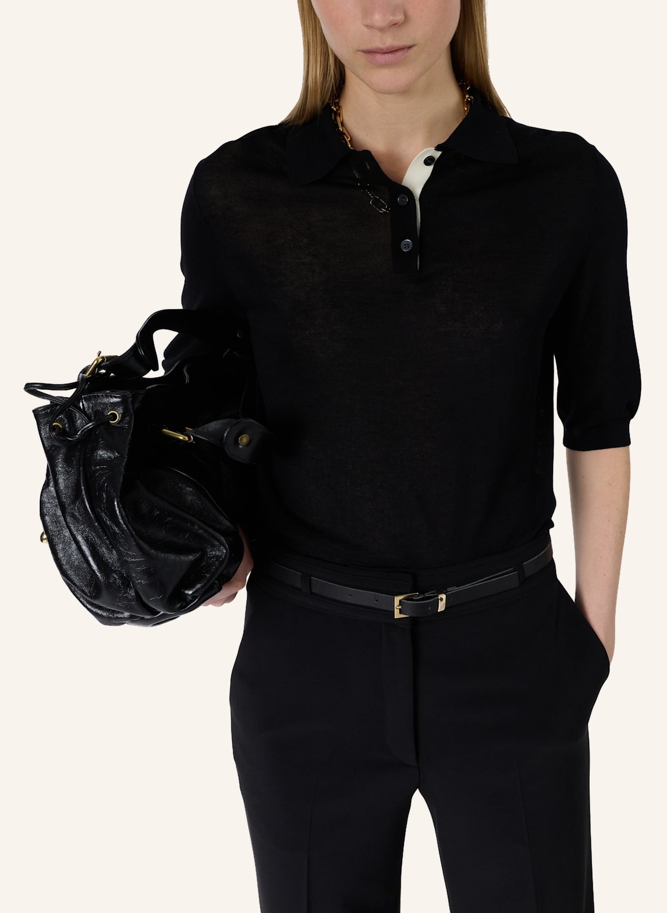GERARD DAREL Pullover LAIKA: SCHWARZ