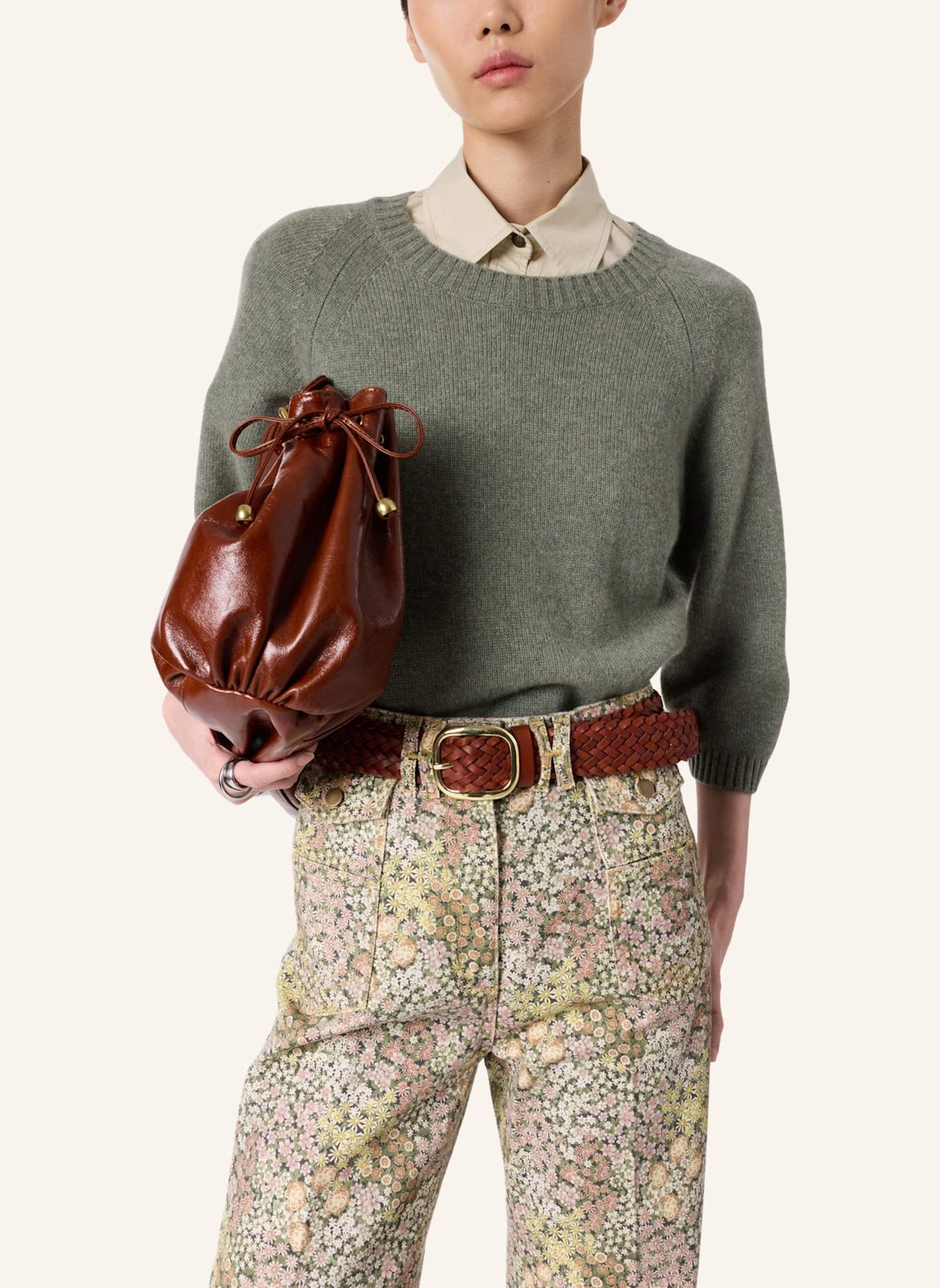 GERARD DAREL Pullover LIVIAH: KHAKI