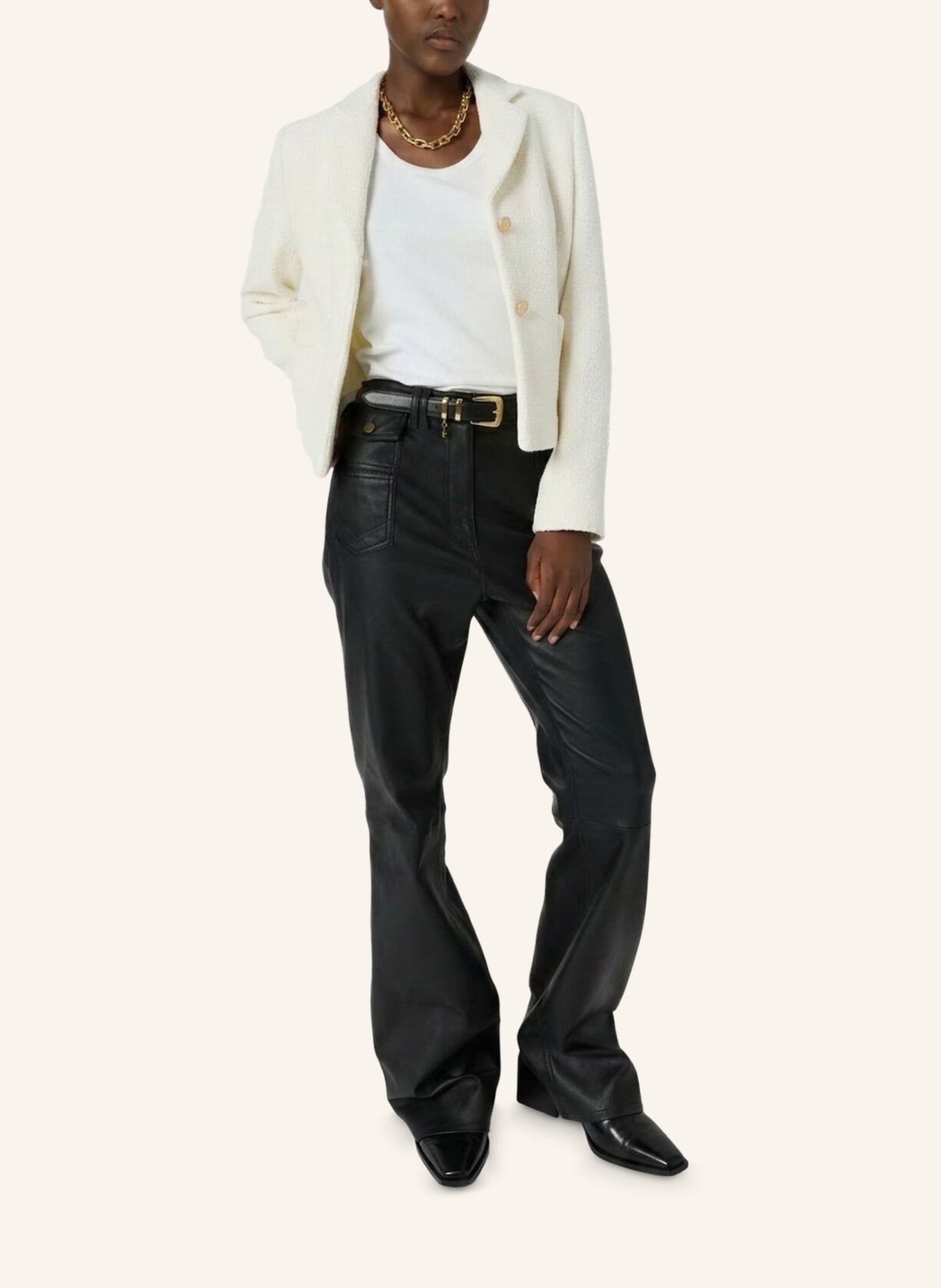 GERARD DAREL Jacke TAHITI: ECRU