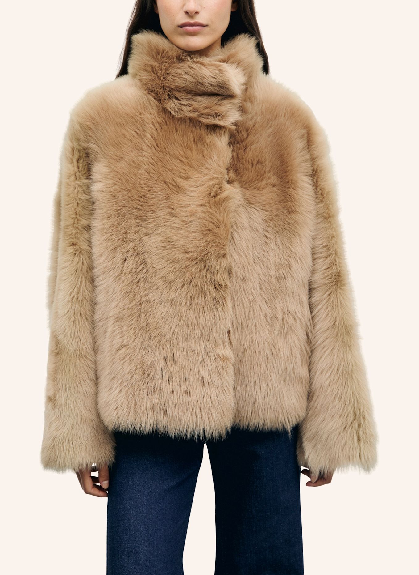 GERARD DAREL Mantel FAYE: CAMEL