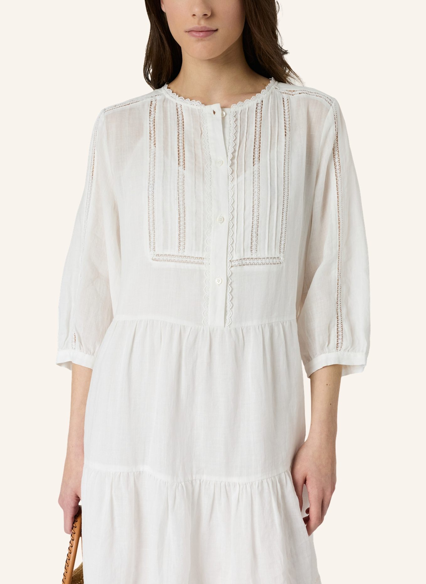 GERARD DAREL Kleid RIANE: ECRU