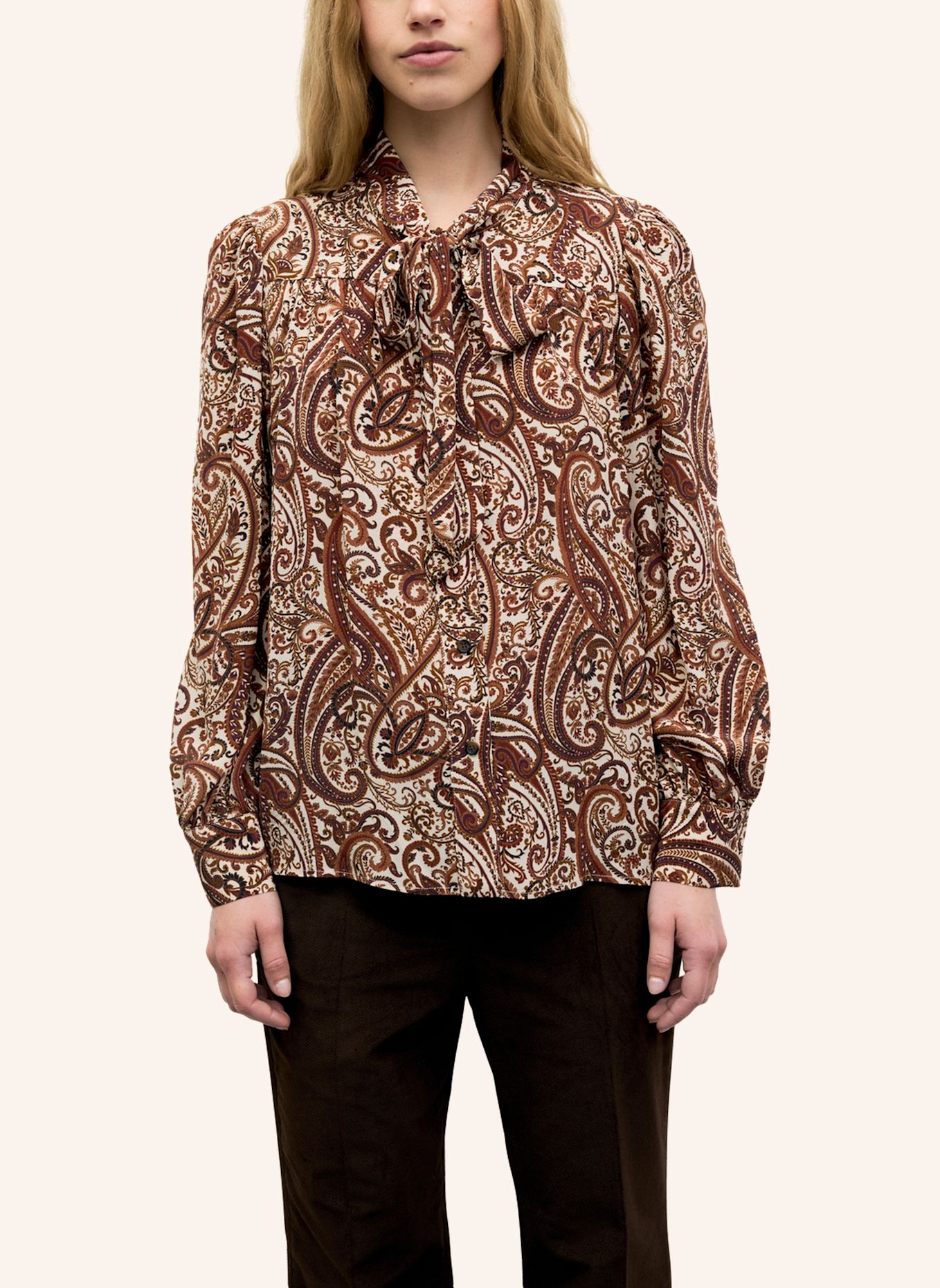GERARD DAREL Bluse LISIE: BRAUN