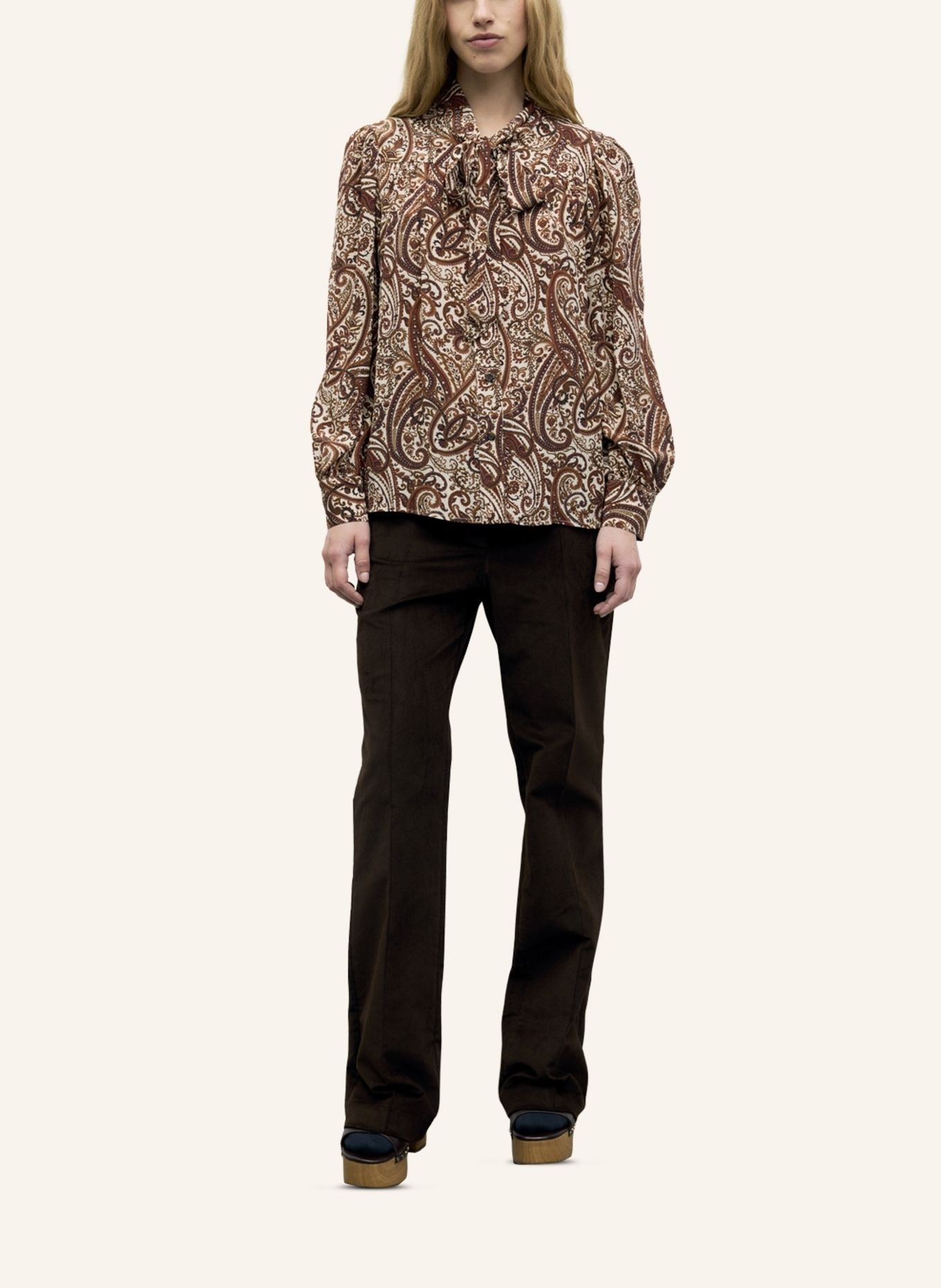 GERARD DAREL Bluse LISIE: BRAUN