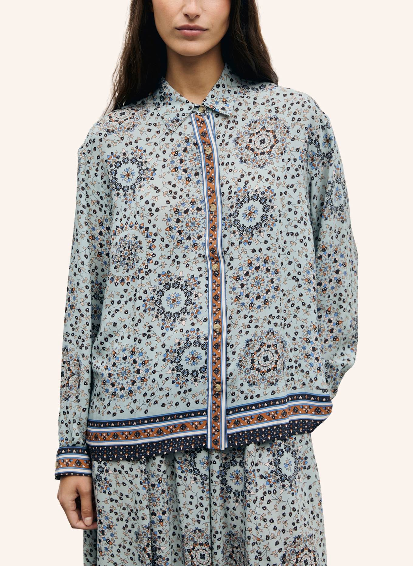 GERARD DAREL Bluse LIZ: BLAU