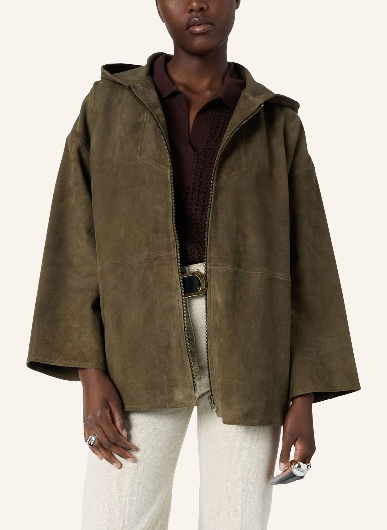 GERARD DAREL Mantel TASSYA: KHAKI