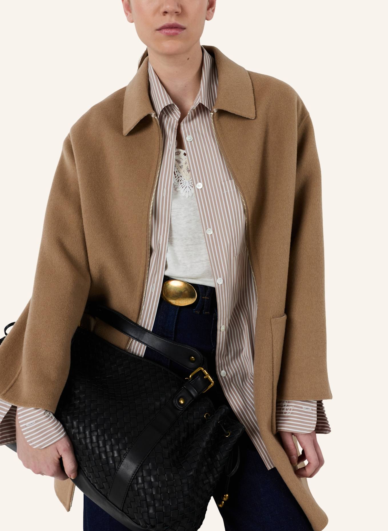 GERARD DAREL Mantel PRISCA: BRAUN