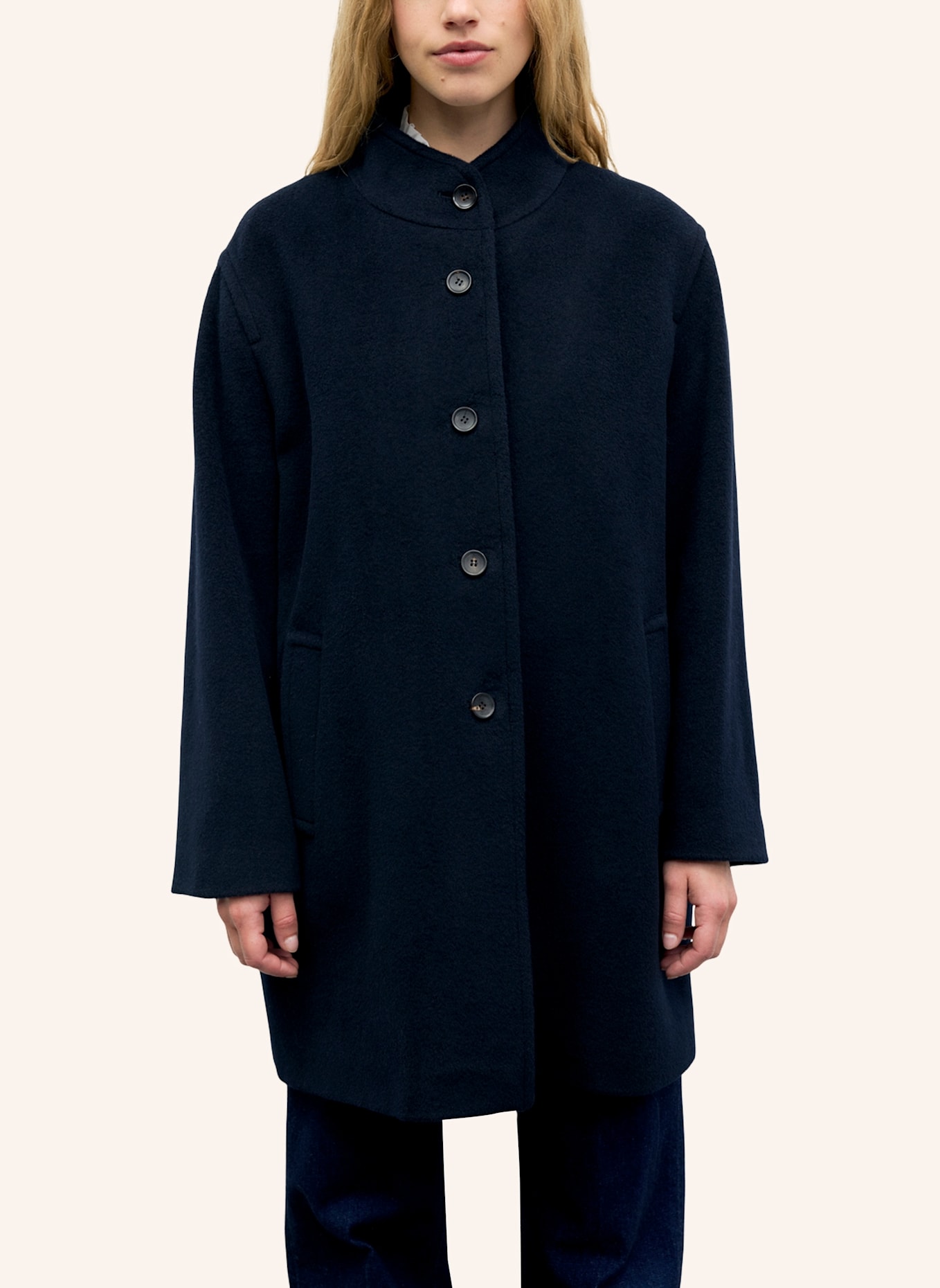 GERARD DAREL Mantel AGNA: DUNKELBLAU