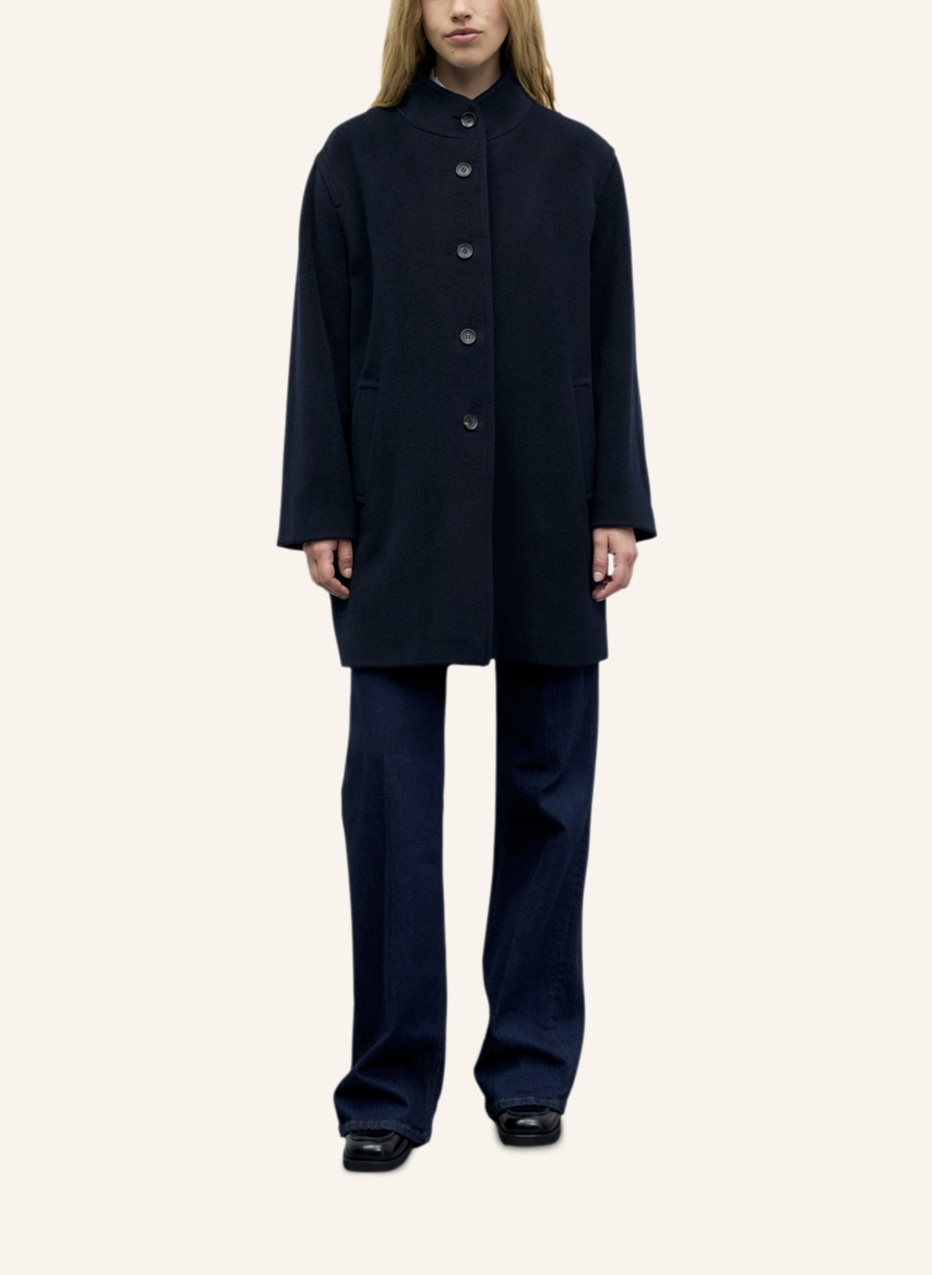 GERARD DAREL Mantel AGNA: DUNKELBLAU