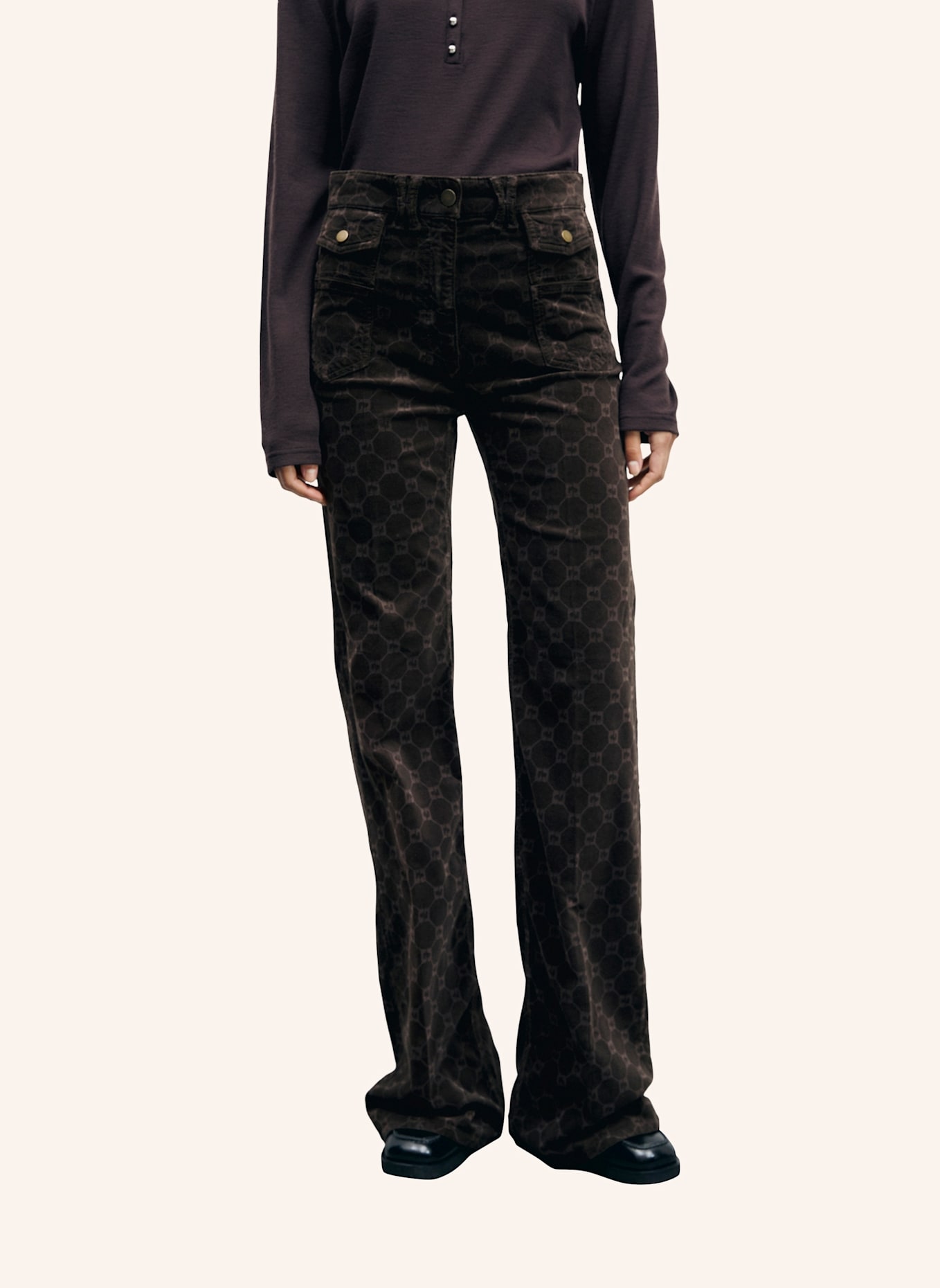 GERARD DAREL Jeans ANNA: BRAUN