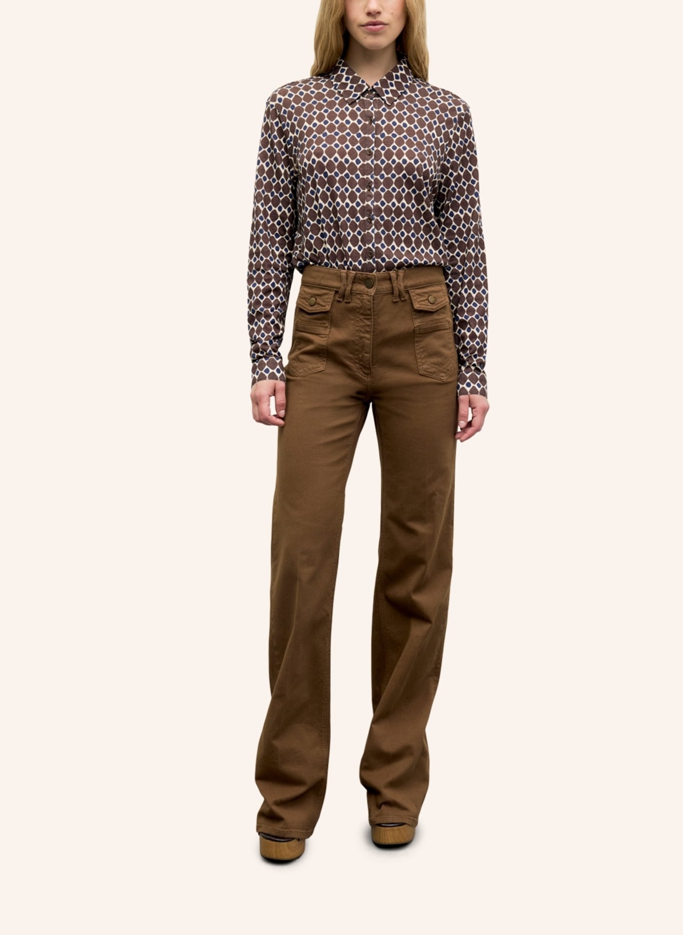 GERARD DAREL Jeans ANNA: HELLBRAUN