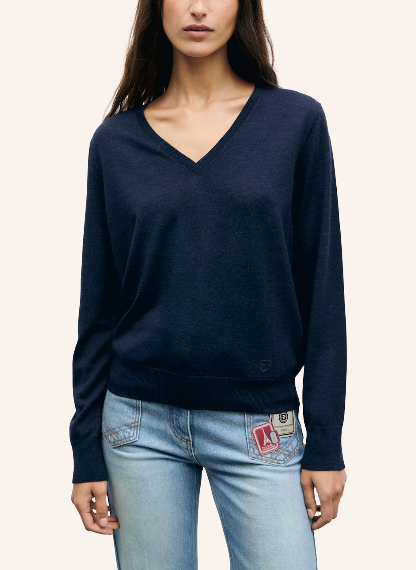 GERARD DAREL Pullover RACHEL: DUNKELBLAU