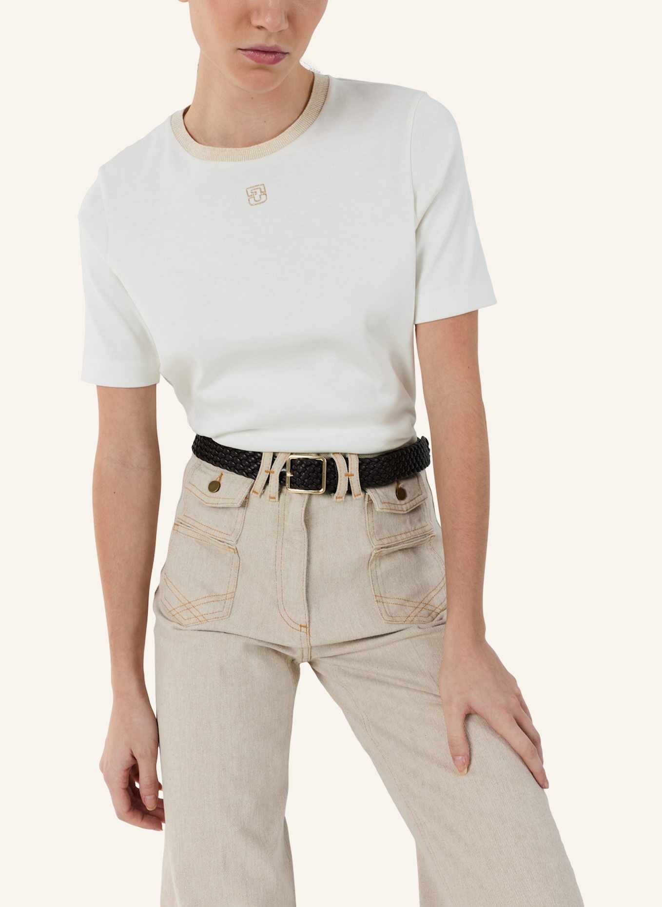 GERARD DAREL T-Shirt MAVIE: ECRU