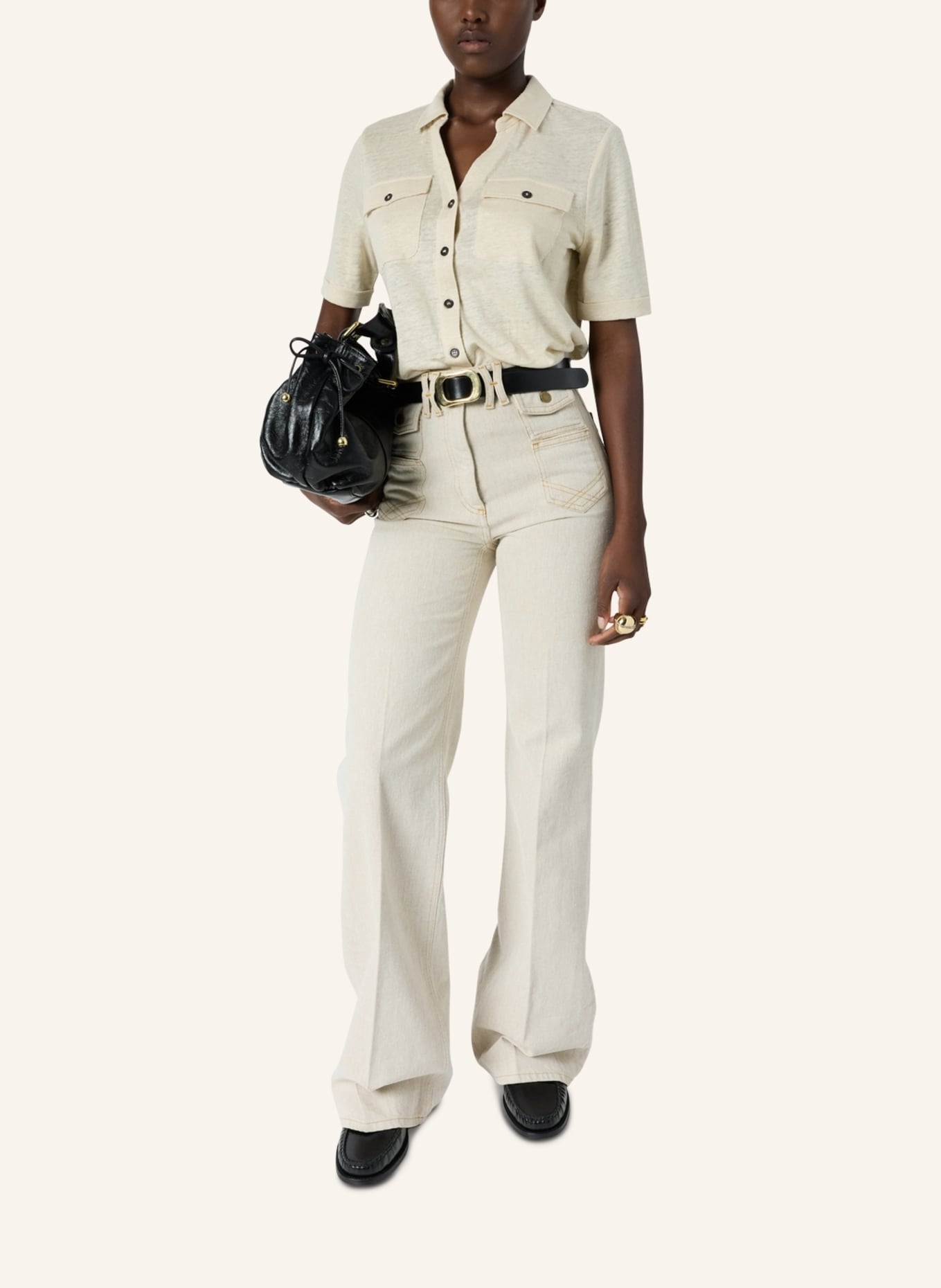 GERARD DAREL T-Shirt MOANA: CREME
