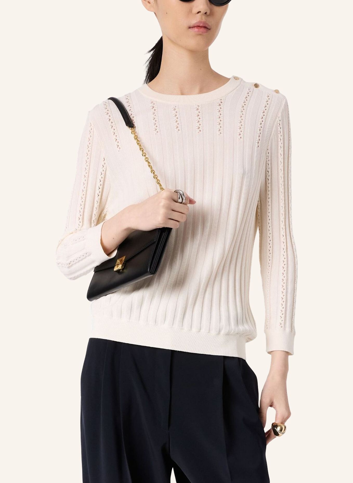 GERARD DAREL Pullover LHENA: ECRU