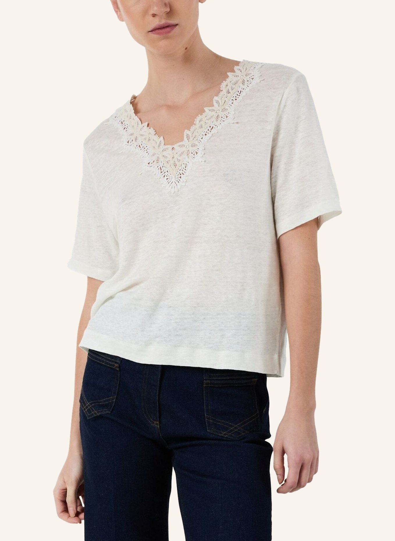 GERARD DAREL T-Shirt MAEVANELLE: ECRU