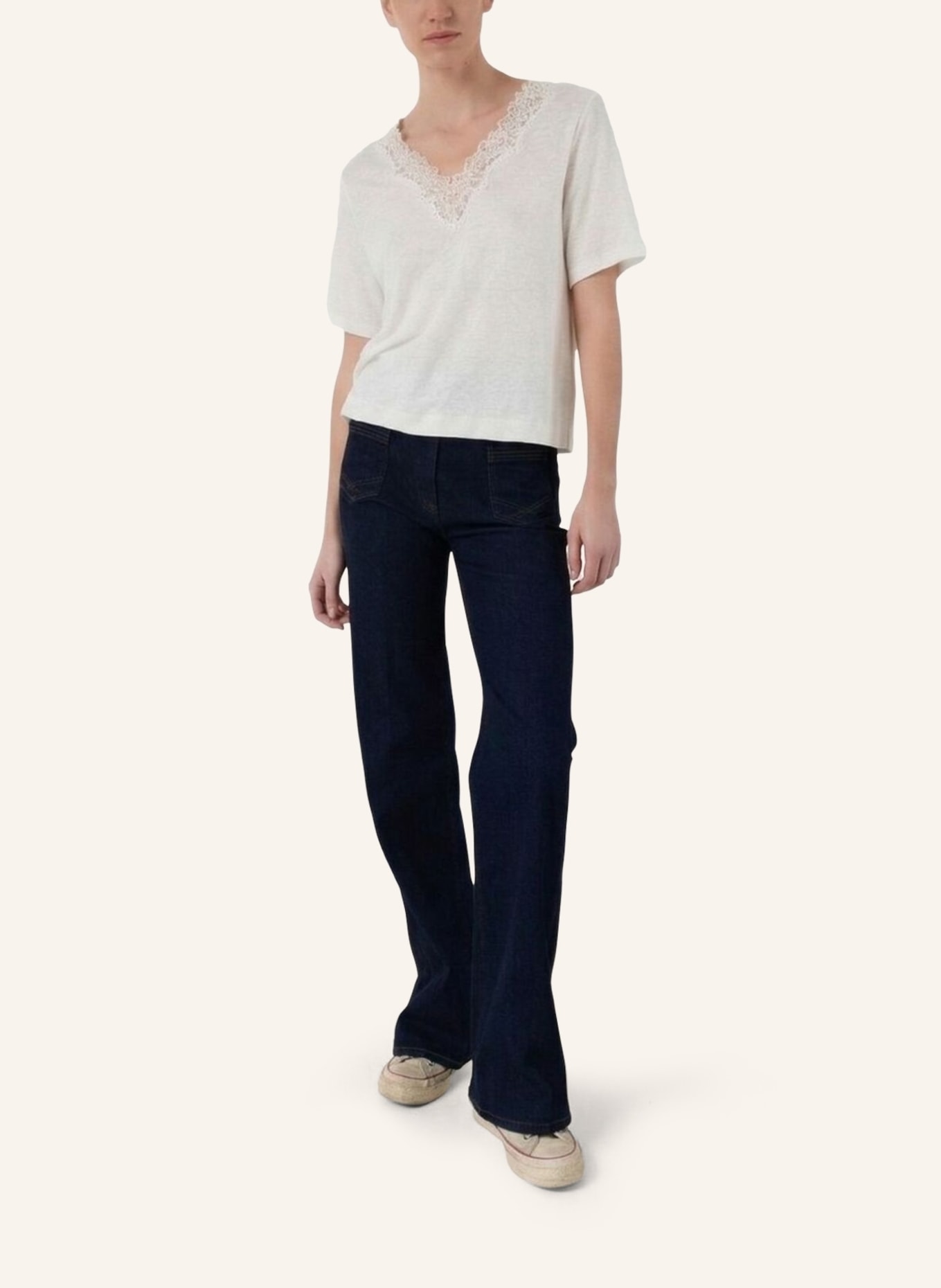 GERARD DAREL T-Shirt MAEVANELLE: ECRU