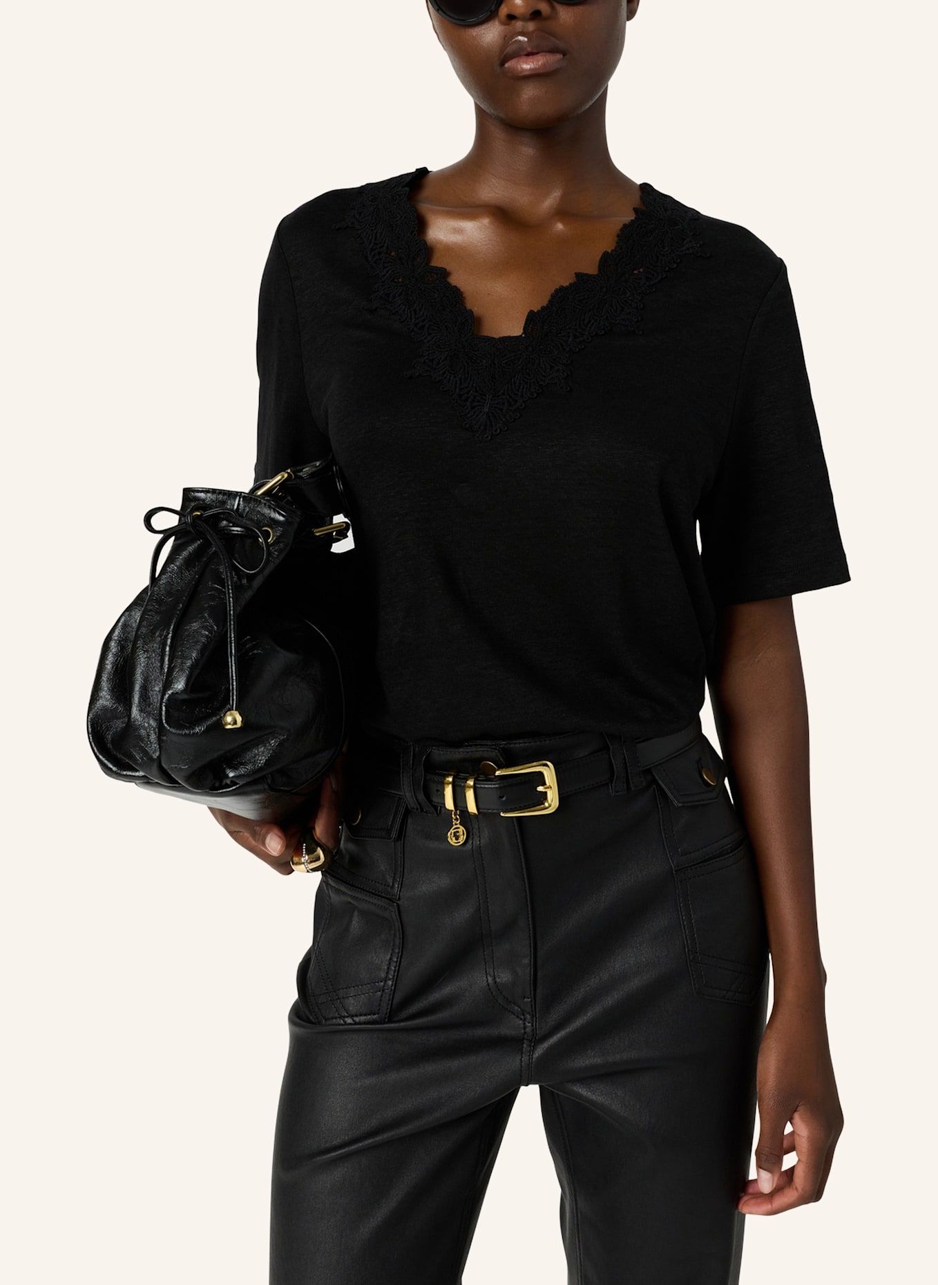 GERARD DAREL T-Shirt MAEVANELLE: SCHWARZ