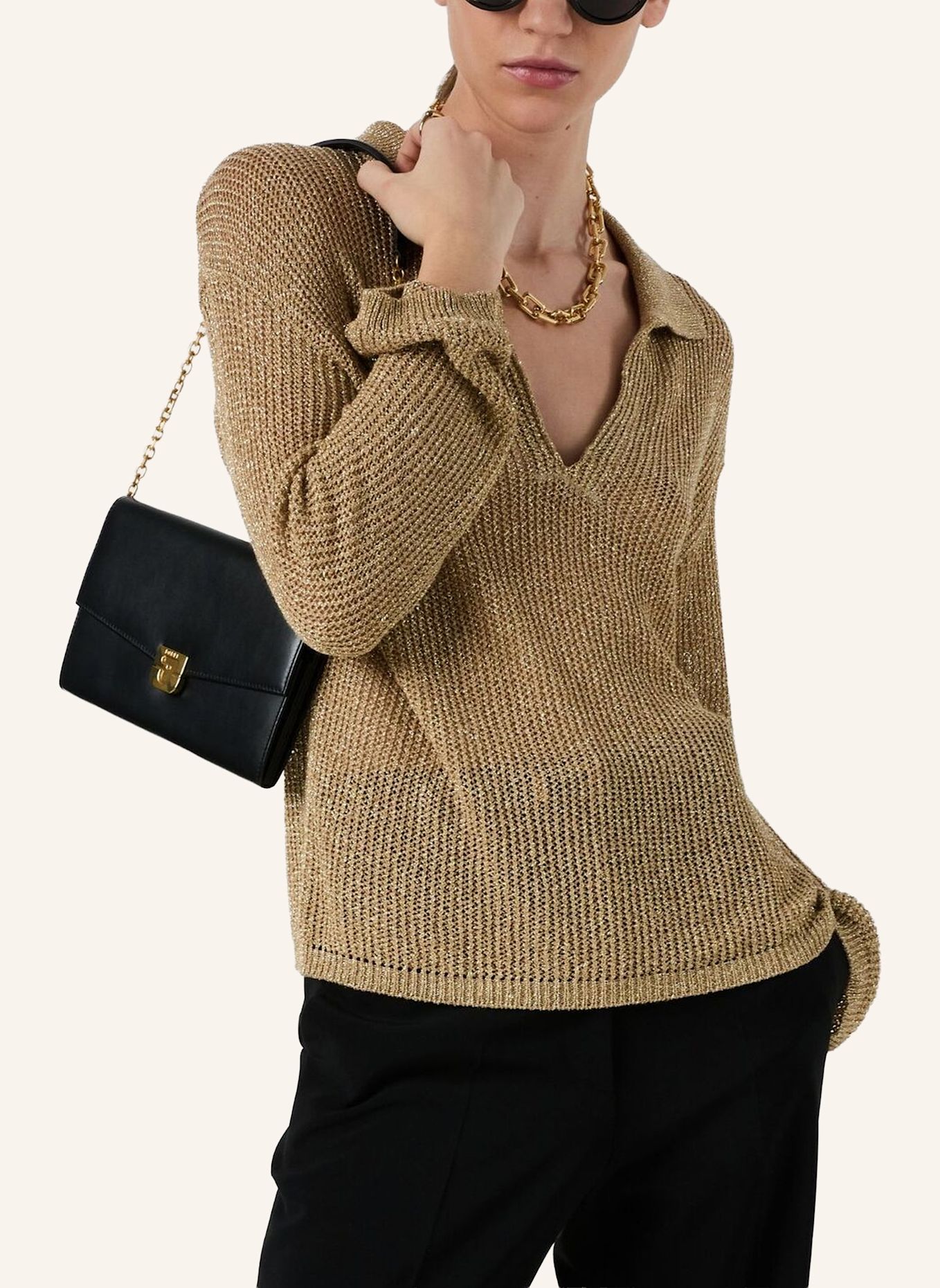 GERARD DAREL Pullover LAILAH: GOLD