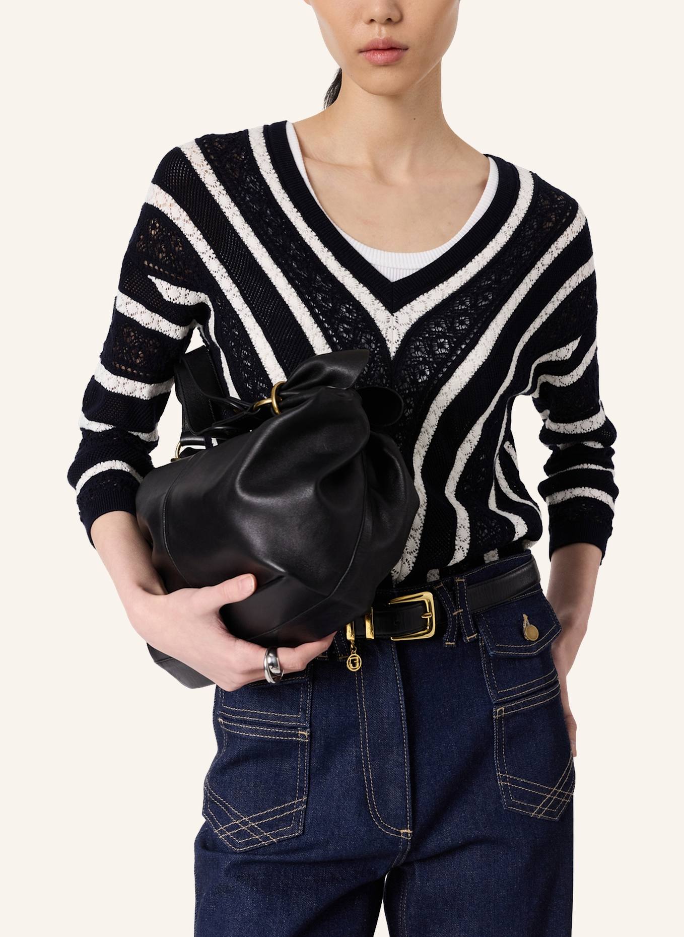 GERARD DAREL Pullover LORETTA: DUNKELBLAU