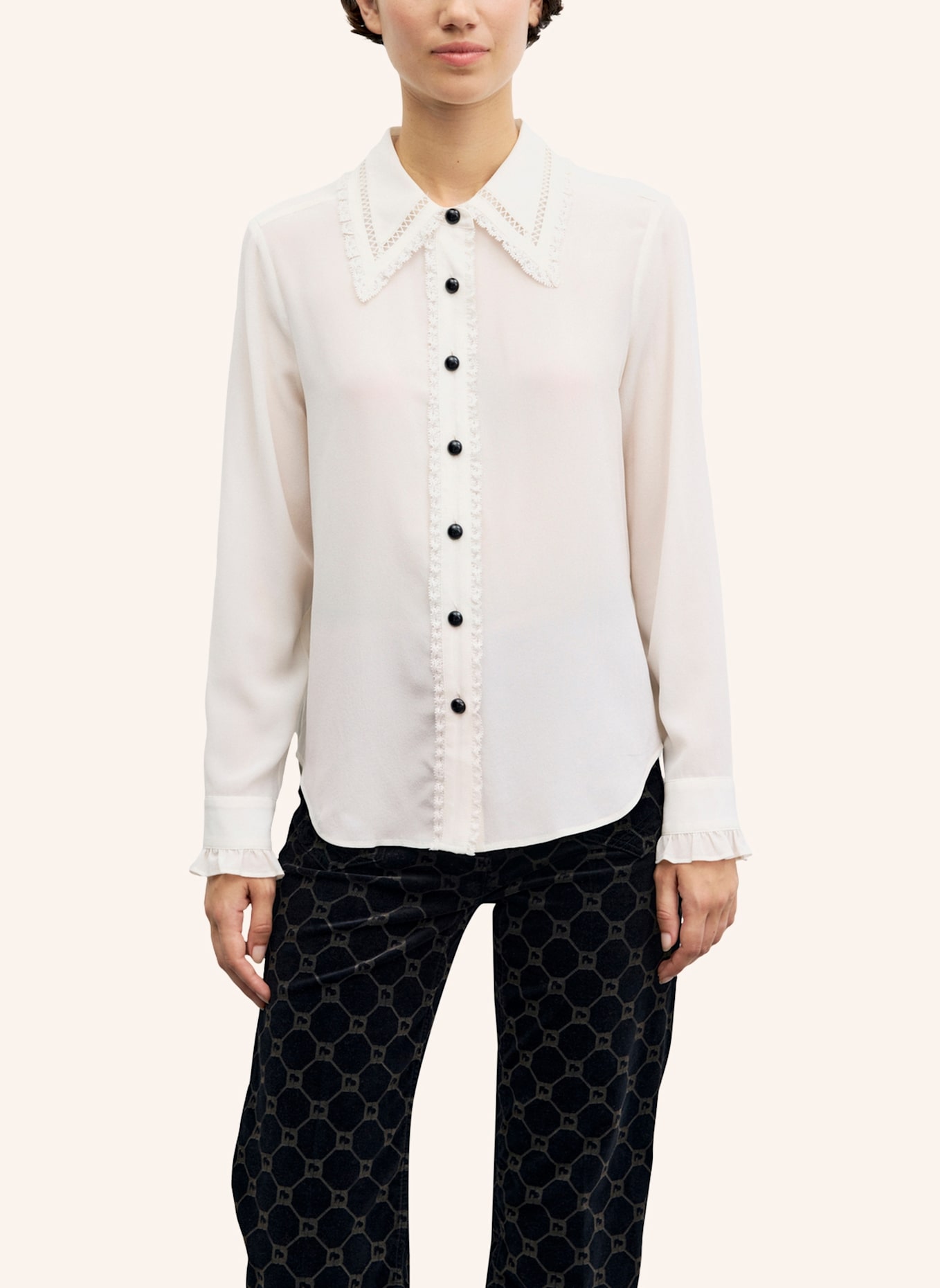GERARD DAREL Bluse LOREN: CREME